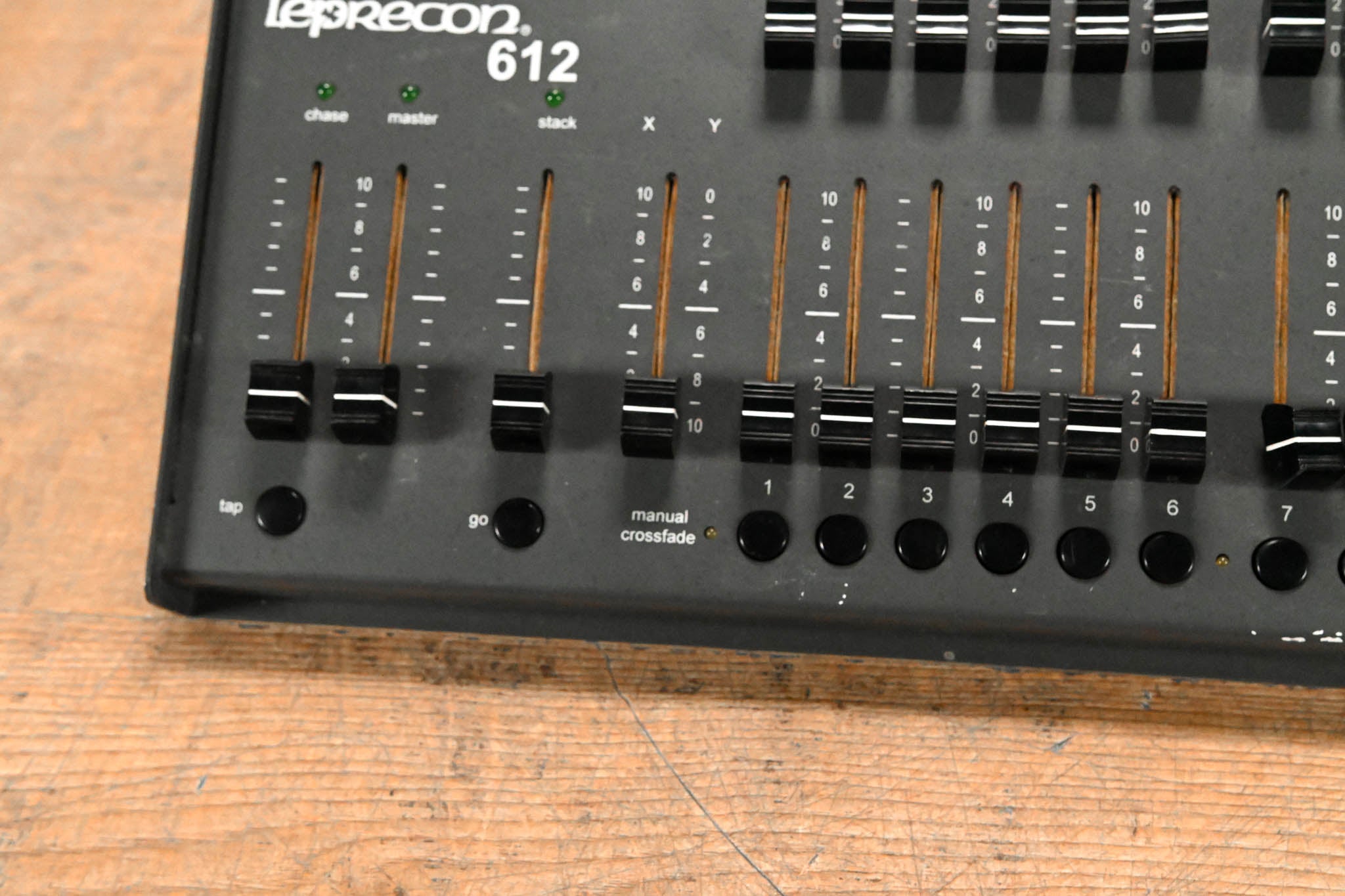 Leprecon LP-612 12-Channel Lighting Console (NO POWER SUPPLY)