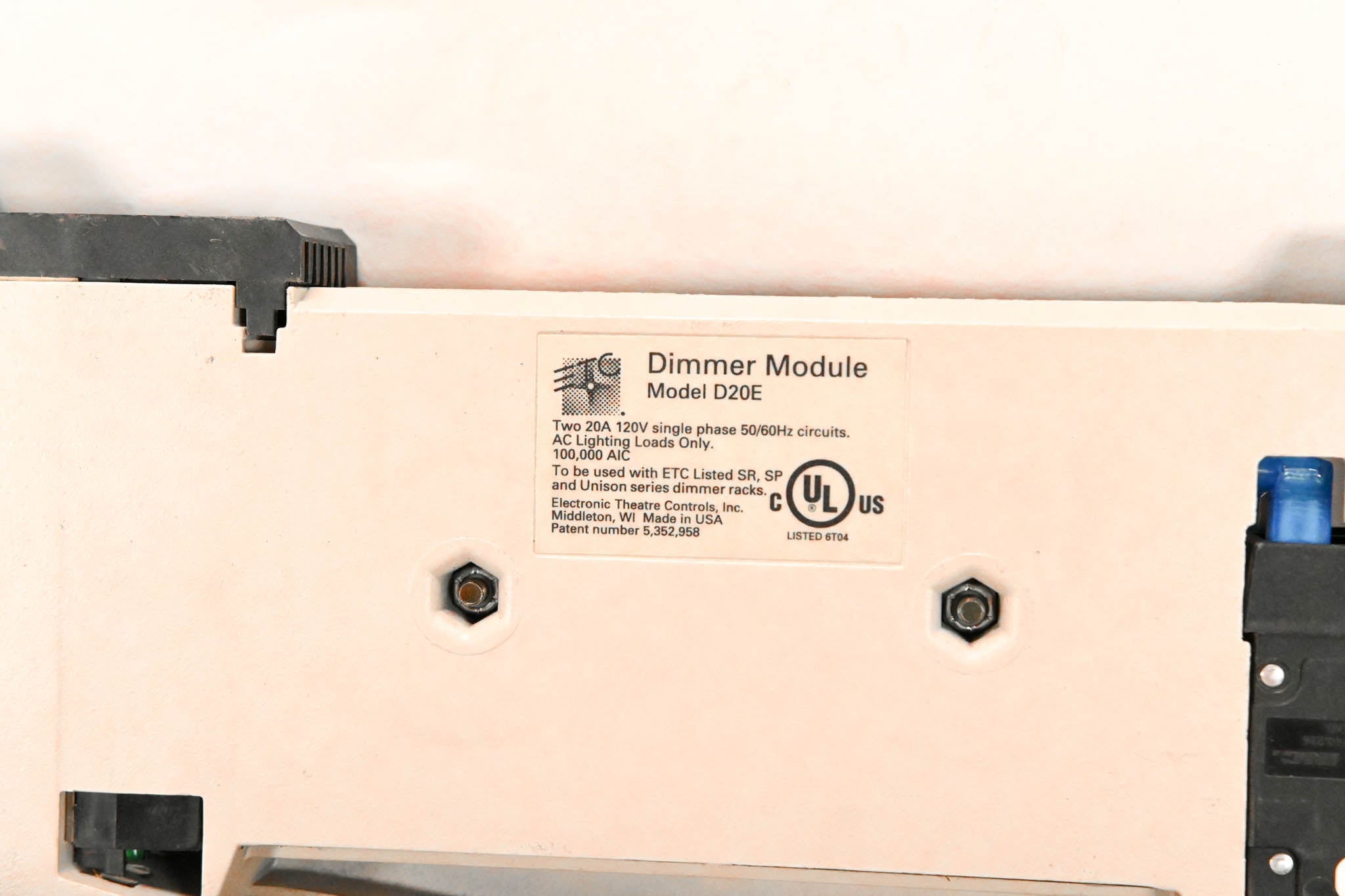 ETC D20E Dual 20A Dimmer Module (Pack of 4)