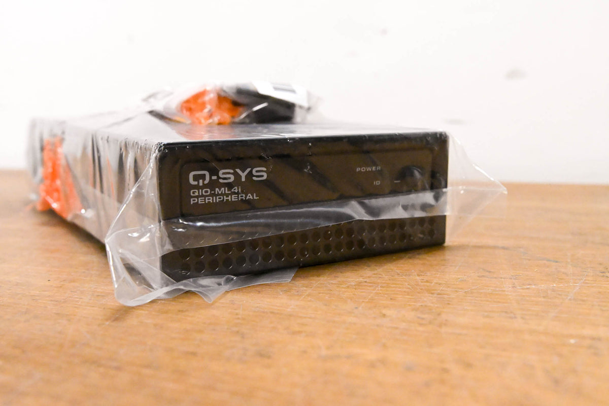 QSC Q-SYS QIO-ML4i Network Mic/Line Input Expander (NO POWER SUPPLY)