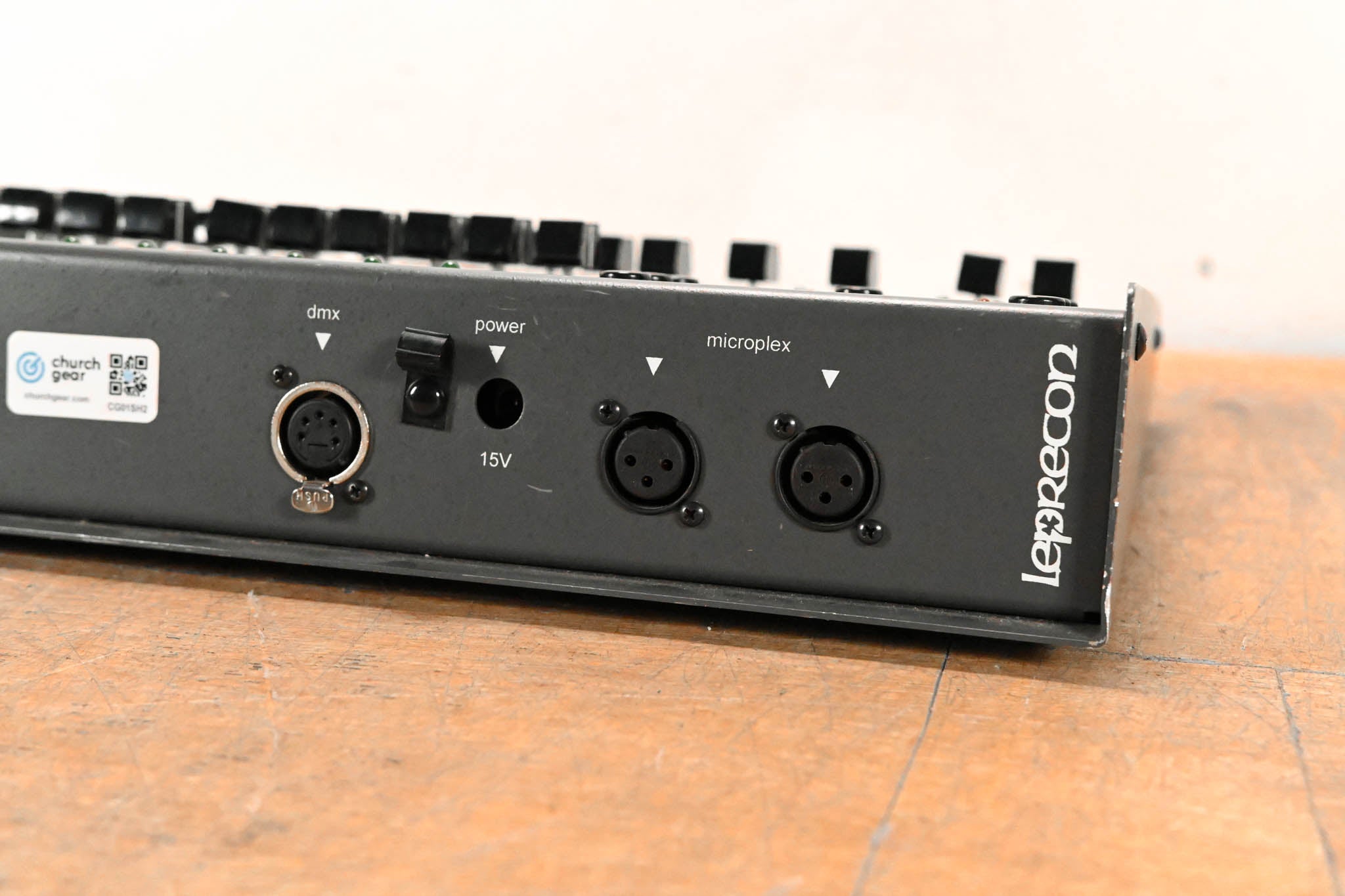 Leprecon LP-612 12-Channel Lighting Console (NO POWER SUPPLY)