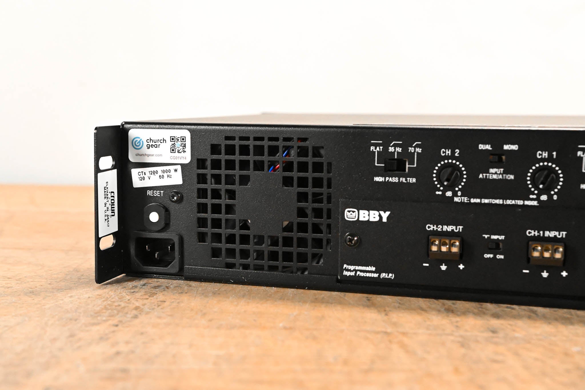 Crown CTs 1200 Two-Channel 600W Power Amplifier