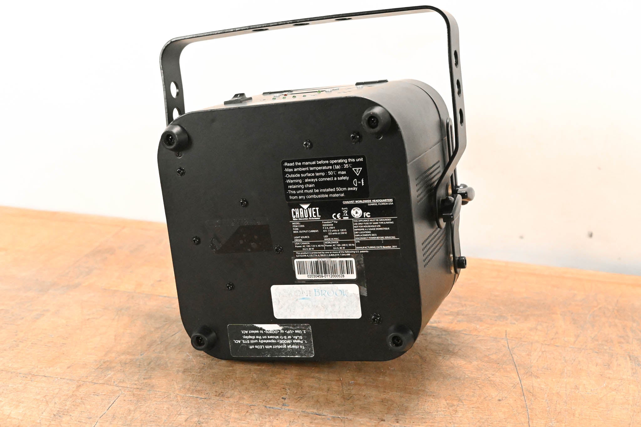 Chauvet Freedom Par RGBA Wireless LED Par