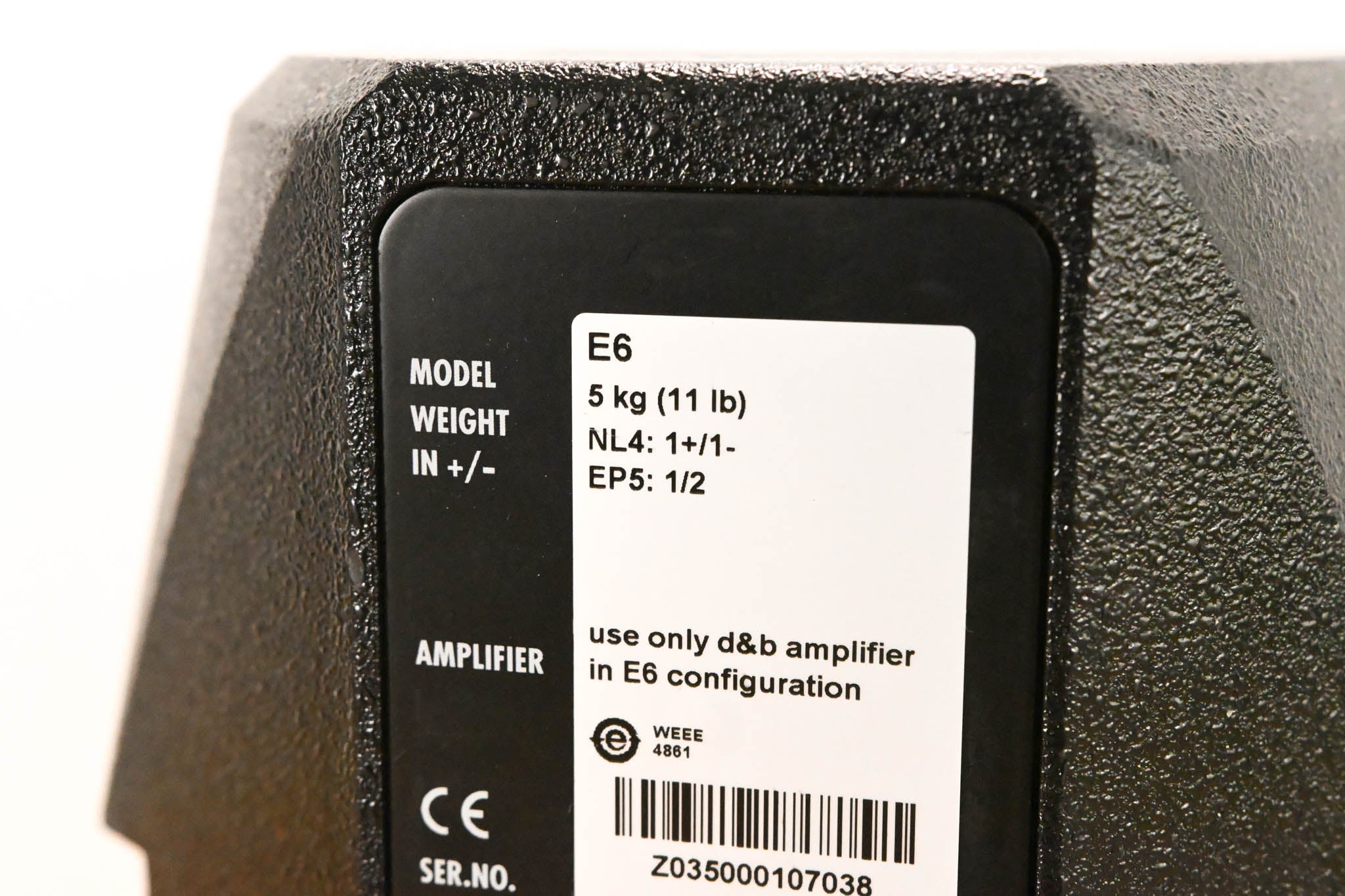 d&b audiotechnik E6 2-Way Passive Coaxial Loudspeaker