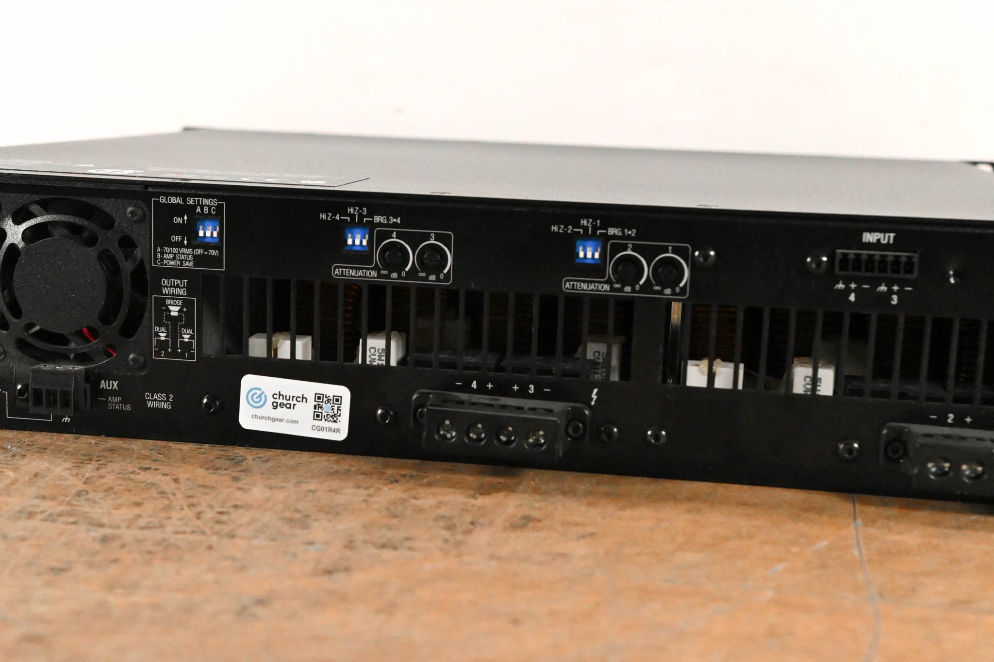 Crown DCi 4|1250 Four-Channel Power Amplifier