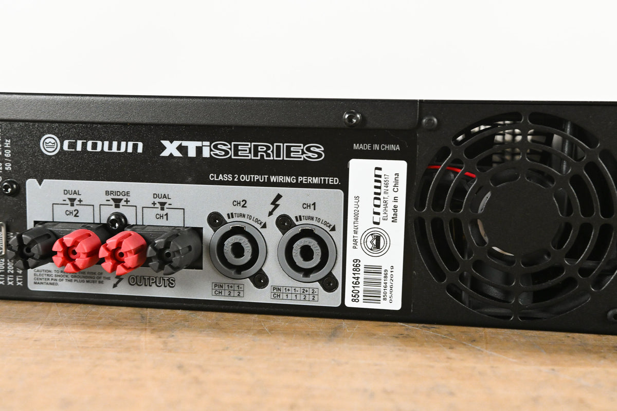 Crown XTi 4002 2-Channel, 1200W @ 4Ω Power Amplifier