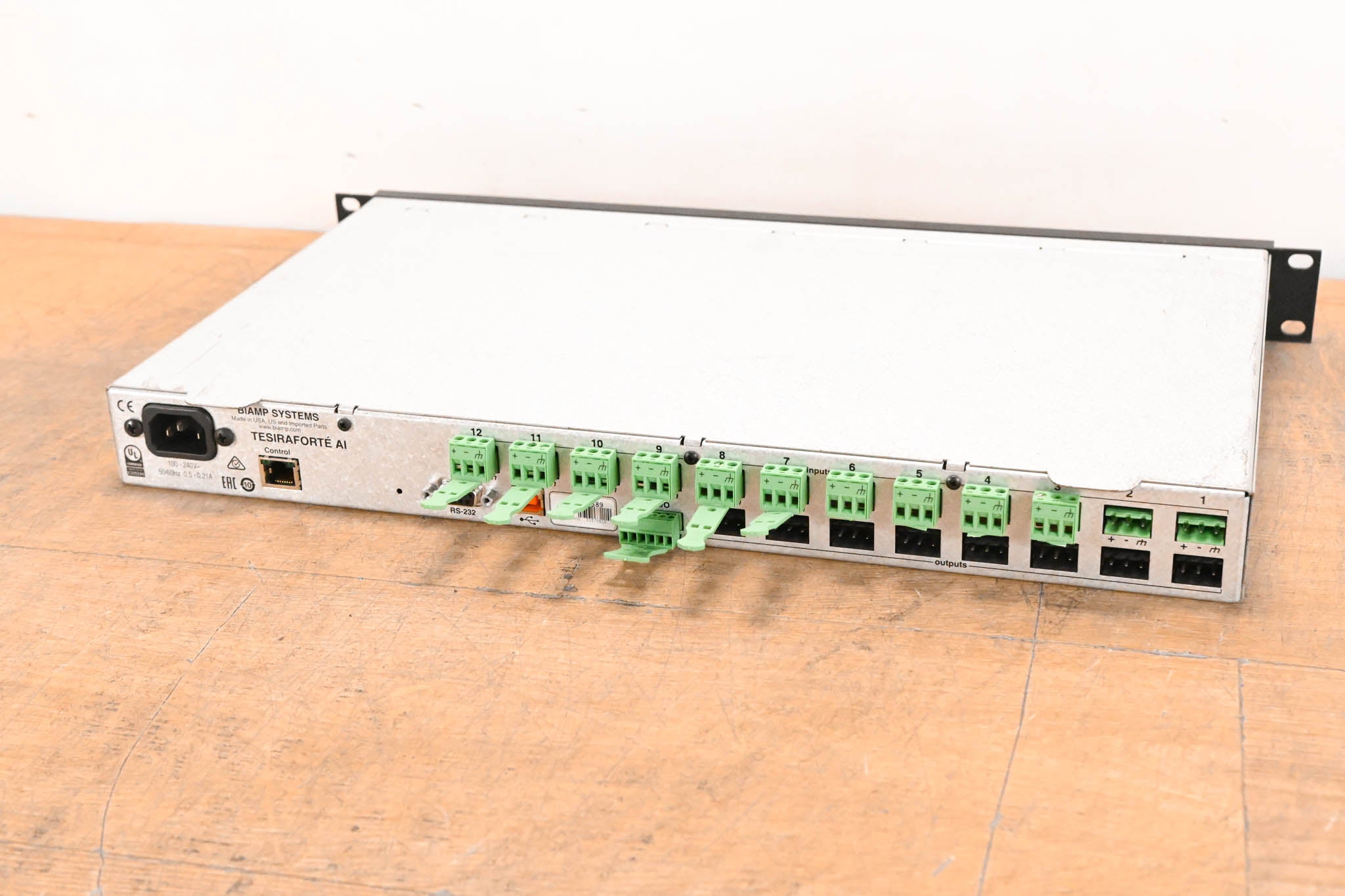 Biamp TesiraFORTÉ AI Digital Audio Processor