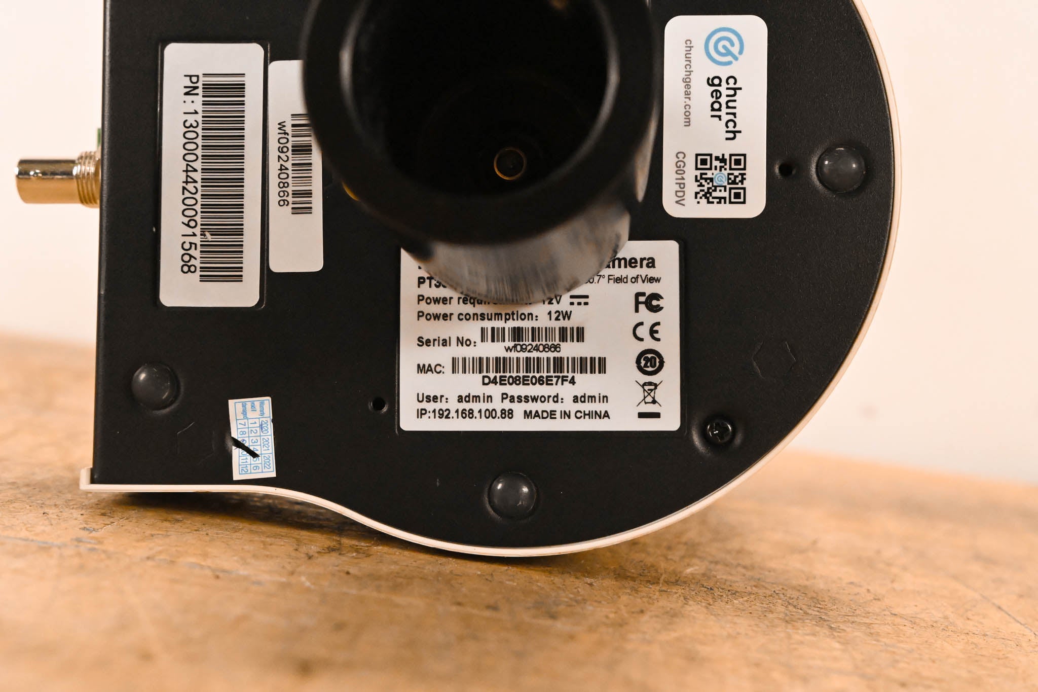 PTZOptics PT30X-SDI-WH-G2 30X-SDI Gen 2 PTZ Camera (NO POWER SUPPLY)