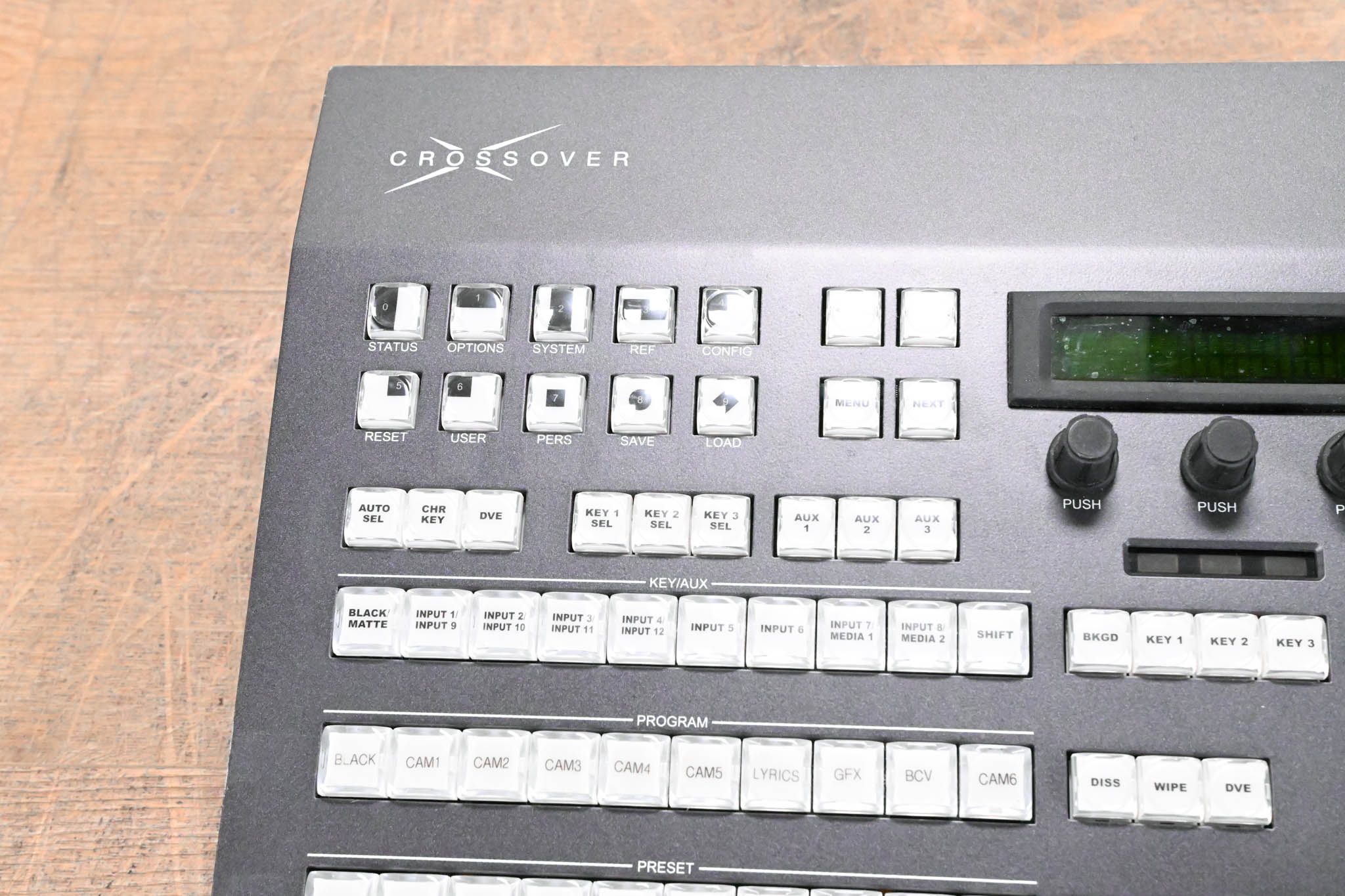 Ross Crossover 12 Solo Video Switcher and Controller (NO POWER SUPPLY)