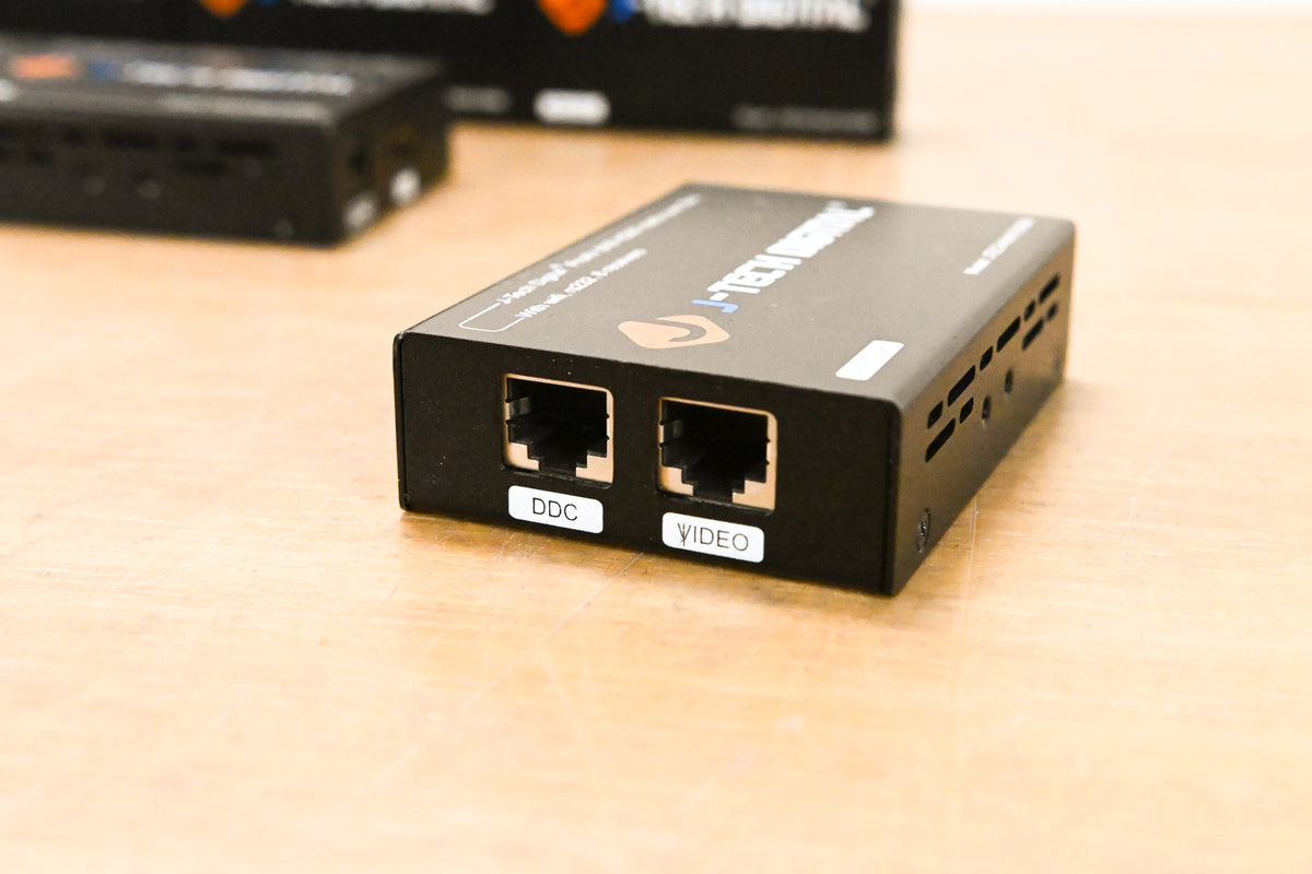 J-Tech Digital 8x8 HDMI to CAT5e/6 Matrix Switch w/ 8x Receivers NO PSU