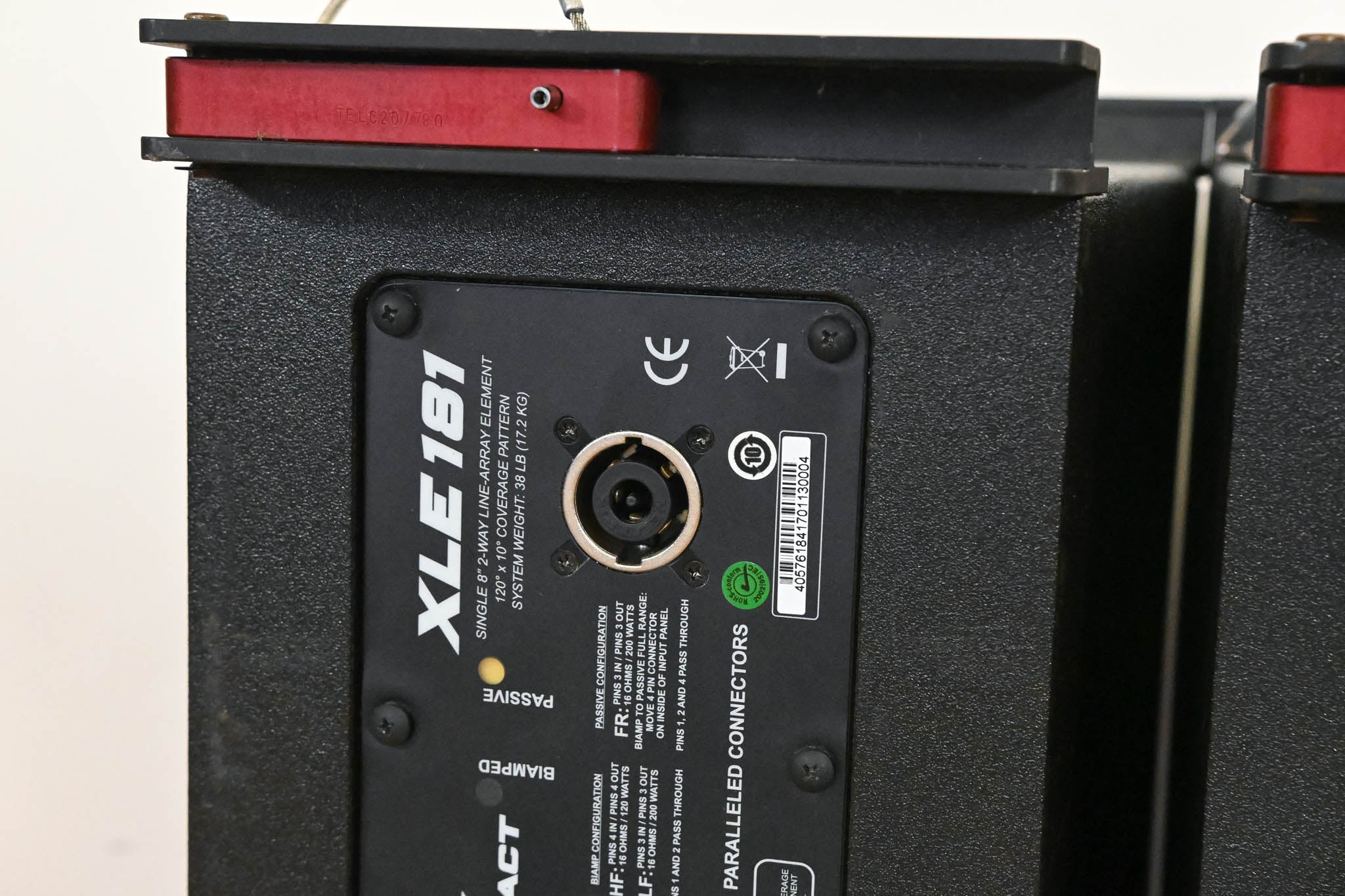 Electro-Voice (EV) XLE181 8" 2-Way Passive Line Array Speaker (PAIR)