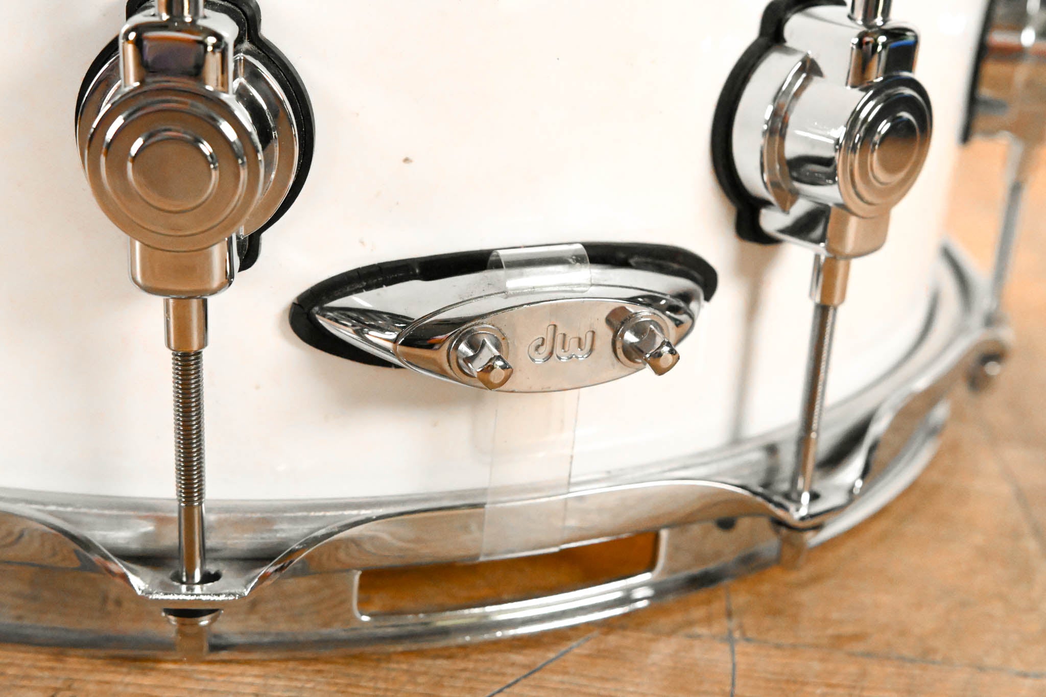 DW Performance Series Maple Snare Drum 6.5" x 14" Gloss White