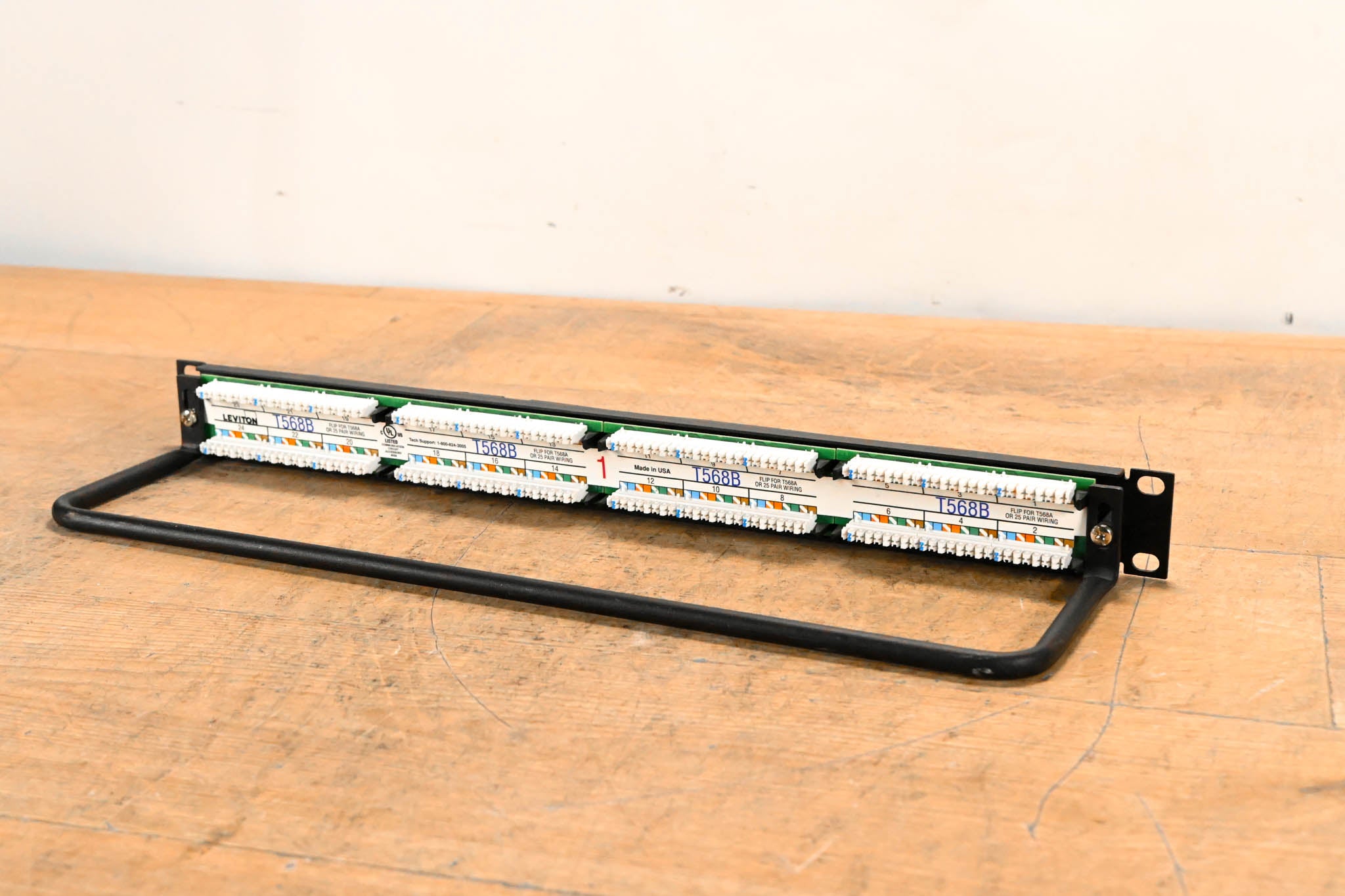 Leviton eXtreme 6+ 24-Port  Cat 6 Universal Patch Panel