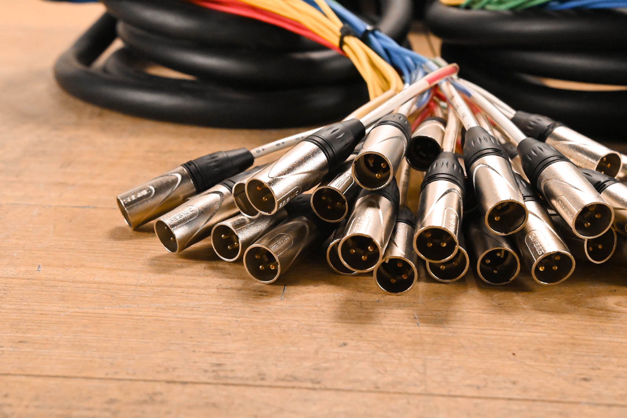 Seismic Audio SARMSS-32x1515 - 32-CH XLR TRS Combo Splitter Snake Cable