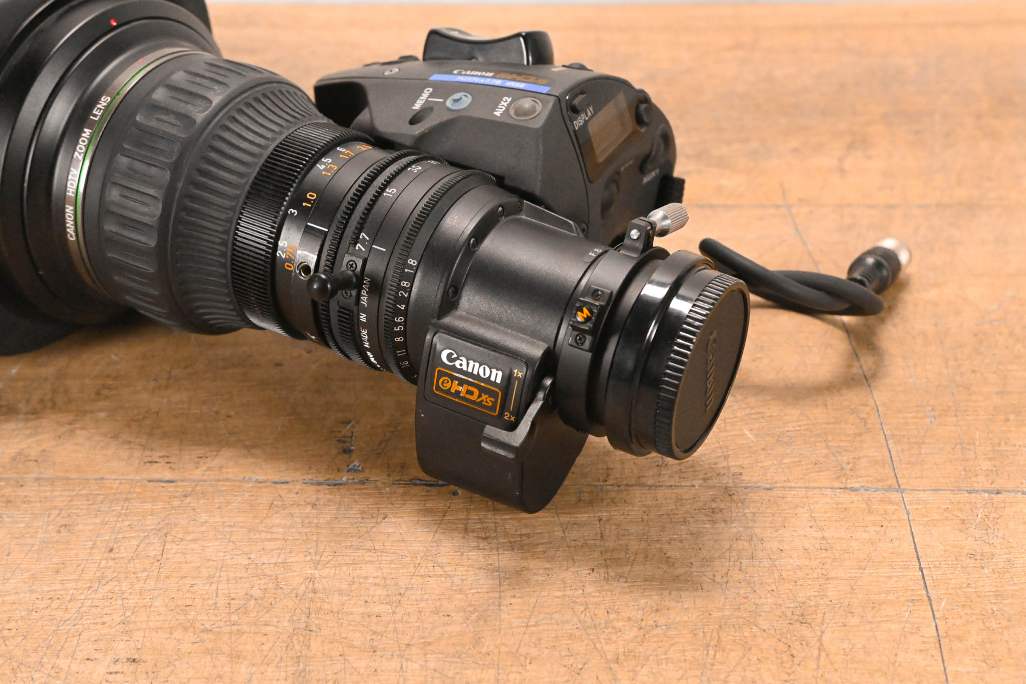 Canon HJ17ex7.7B IRSE ENG 2/3" 7.7-131mm B4 Mount Zoom Lens