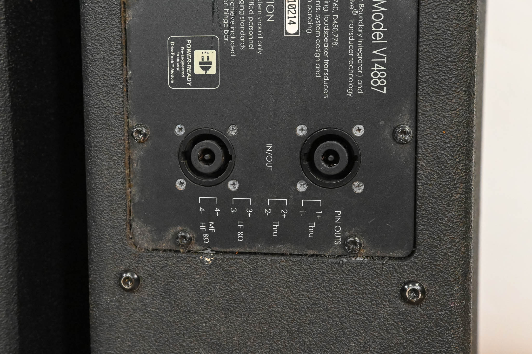 JBL VT4887 Compact Bi-Amplified 3-Way Line Array Element (PAIR)