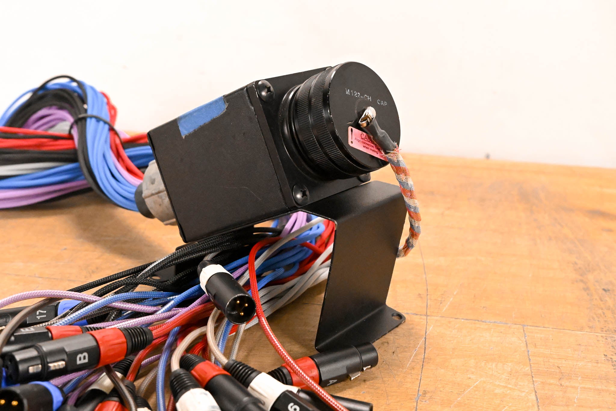 Whirlwind W3CRP to 32x8 XLR Panel Mount Breakout Fanout - 5ft