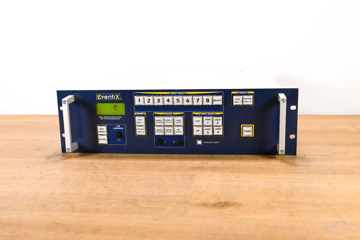 Analog Way EVX8022 EventiX 8x2 Mixer / Seamless Switcher