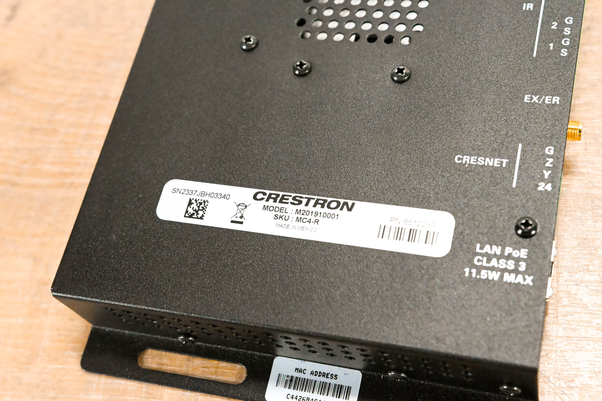 Crestron MC4-R 4-Series Control System for Crestron Home