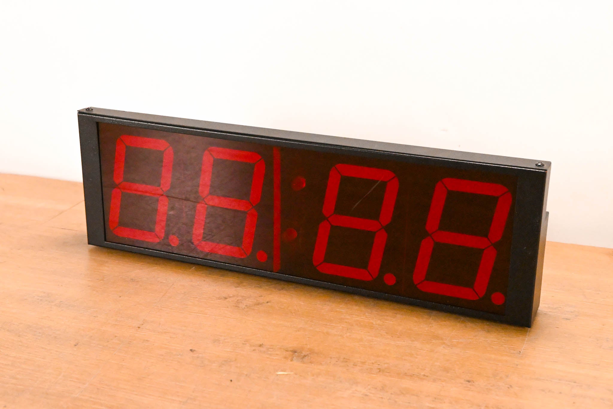 Masterclock TCD44 Time Code Display Studio Clock (NO POWER SUPPLY)