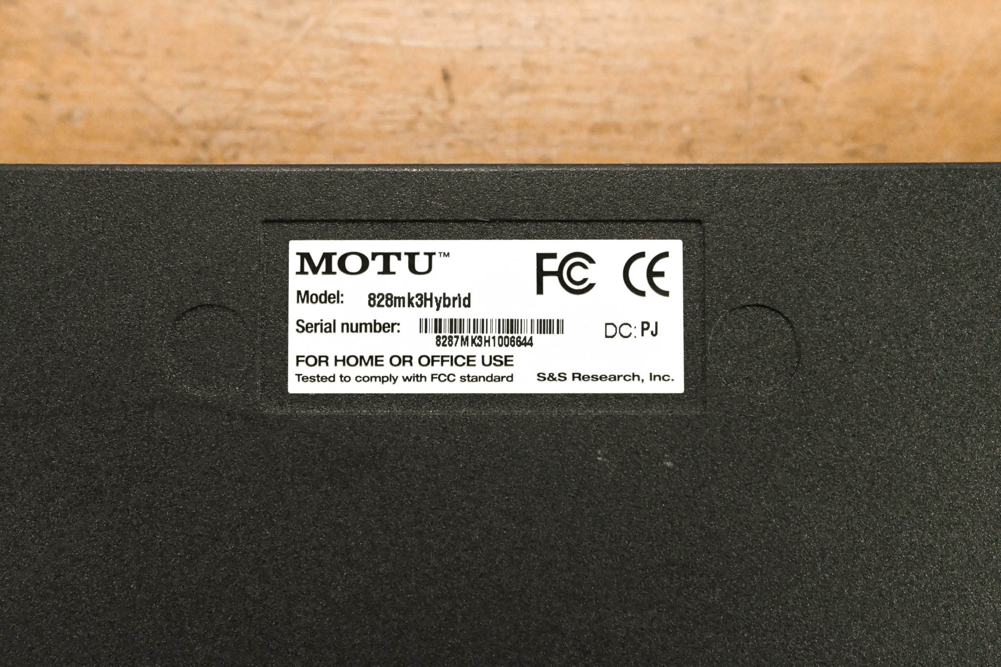 MOTU 828mk3 Hybrid FireWire Audio Interface