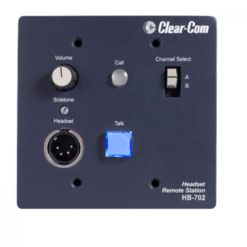 2-Channel Select Flush-Mount Headset Station