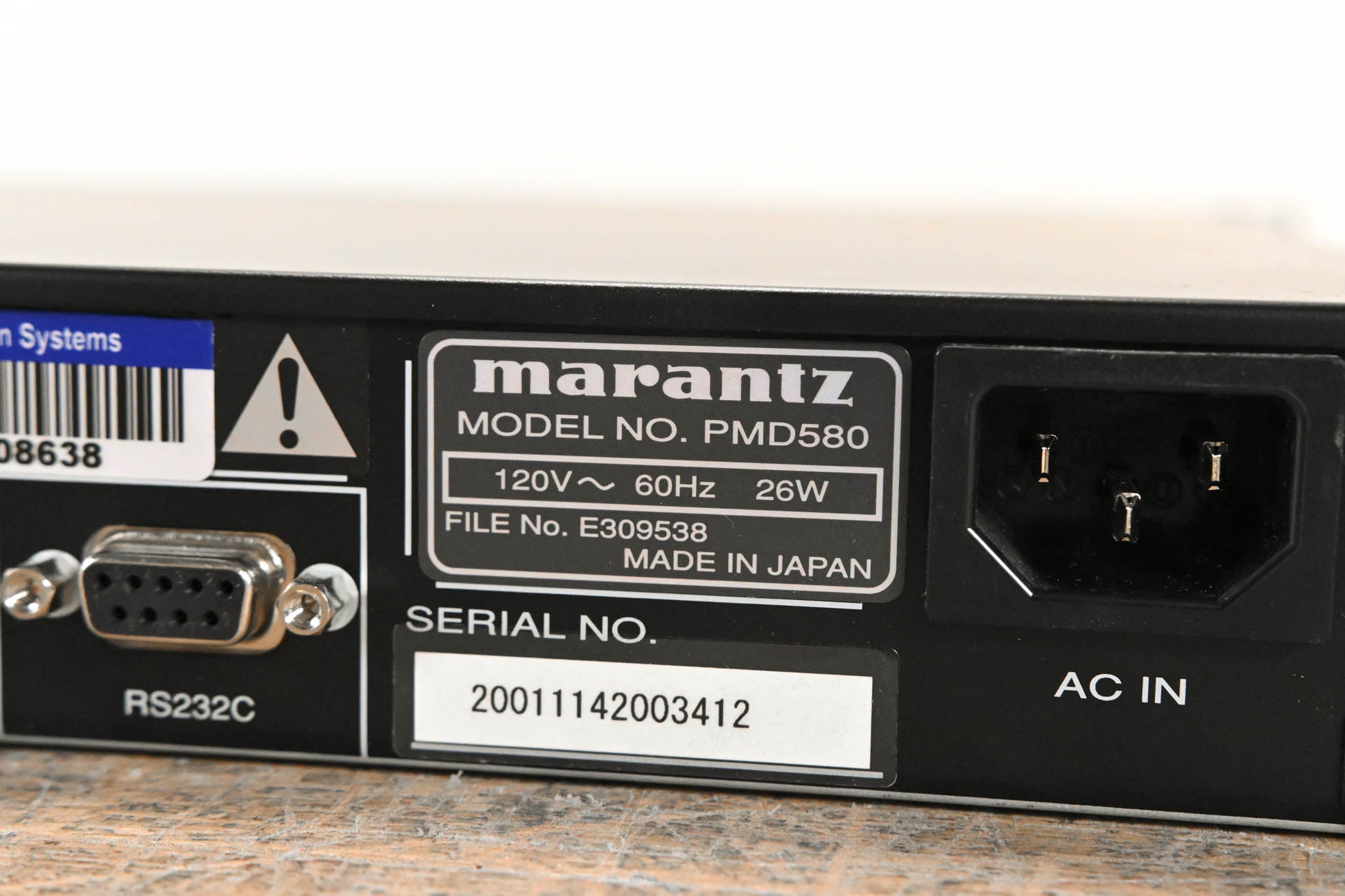 Marantz PMD580 Network Solid State Audio Recorder