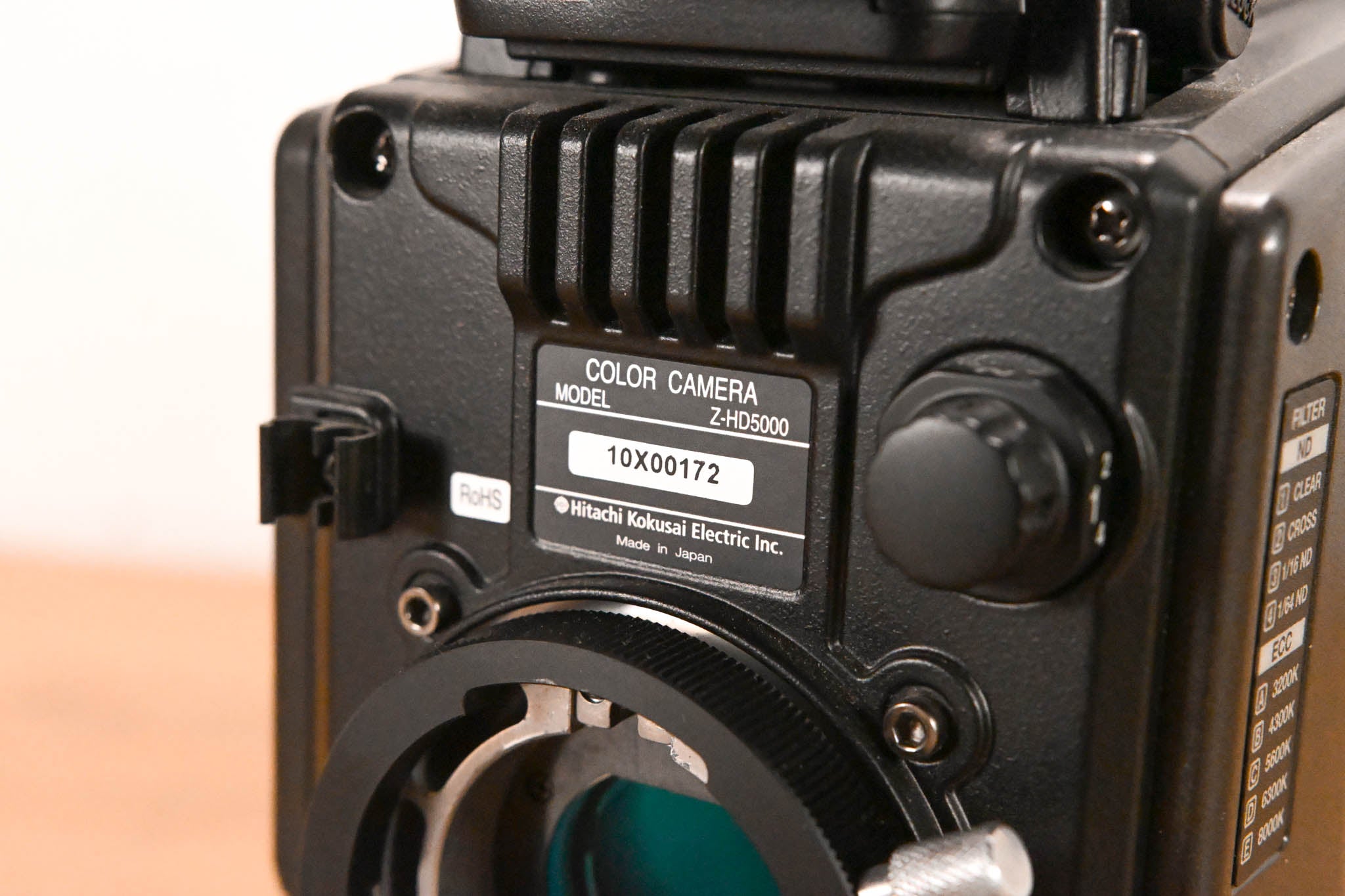 Hitachi Z-HD5000 HDTV Camera with CA-HF1000 Camera Adaptor