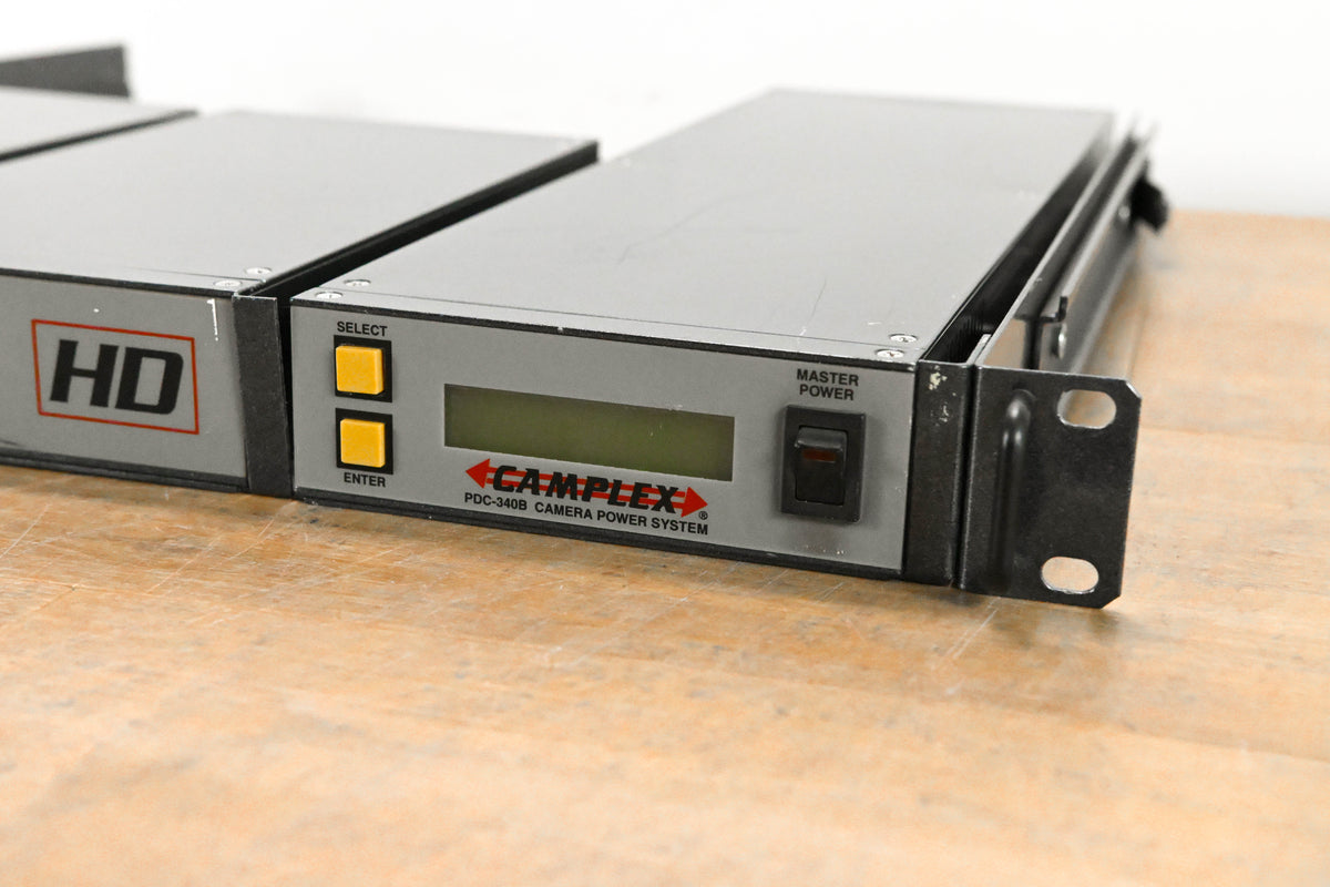 Camplex CP-301C HD/SDI Fiber Camera Multiplexer Rack