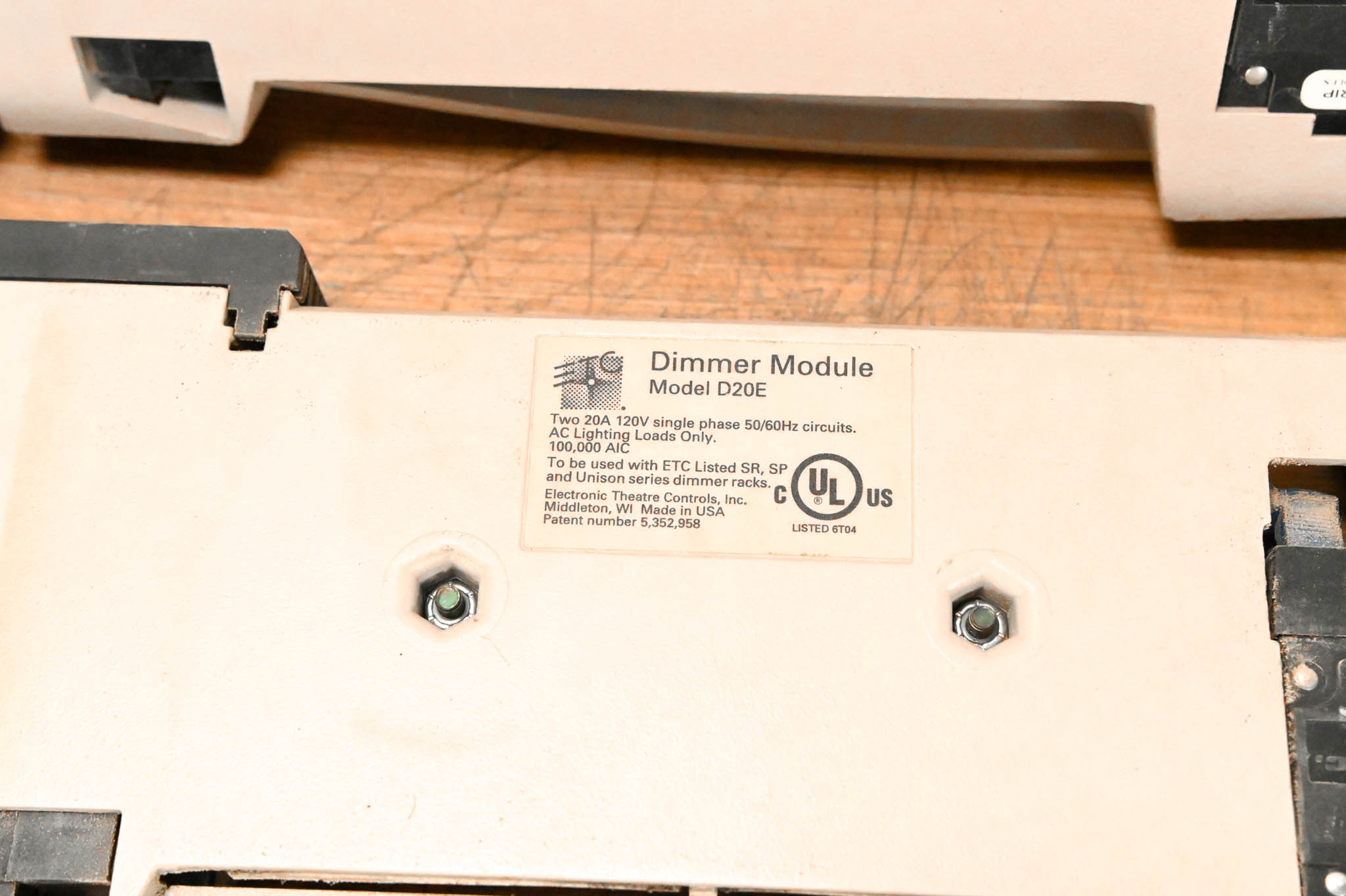 ETC D20E Dual 20A Dimmer Module (Pack of 4)