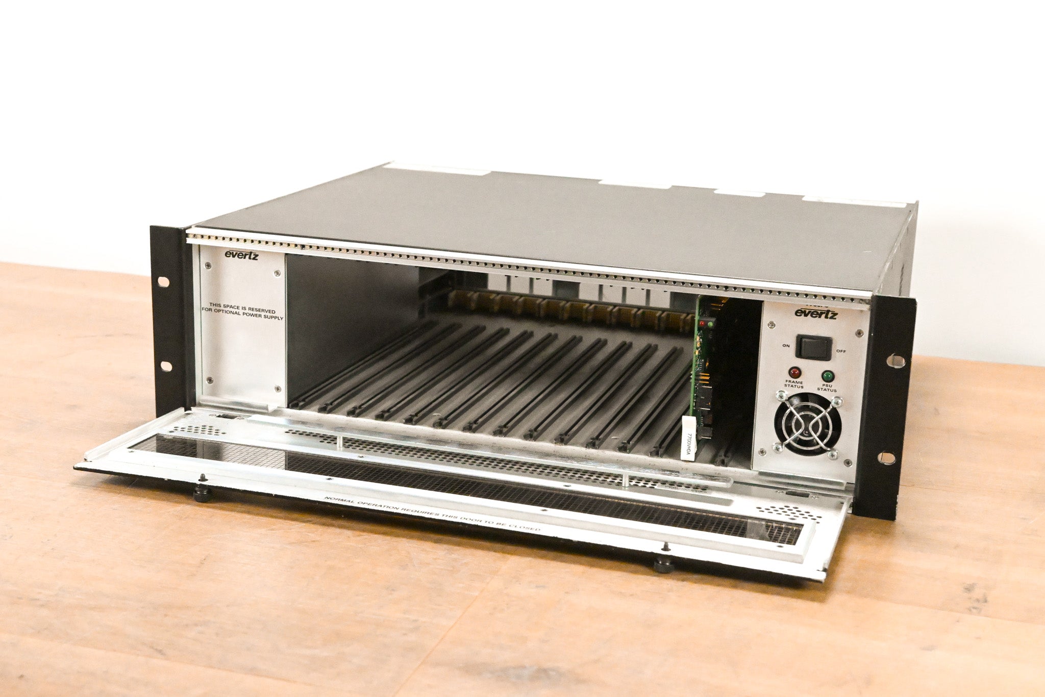 Evertz 7700FR-C MultiFrame Chassis with Cards