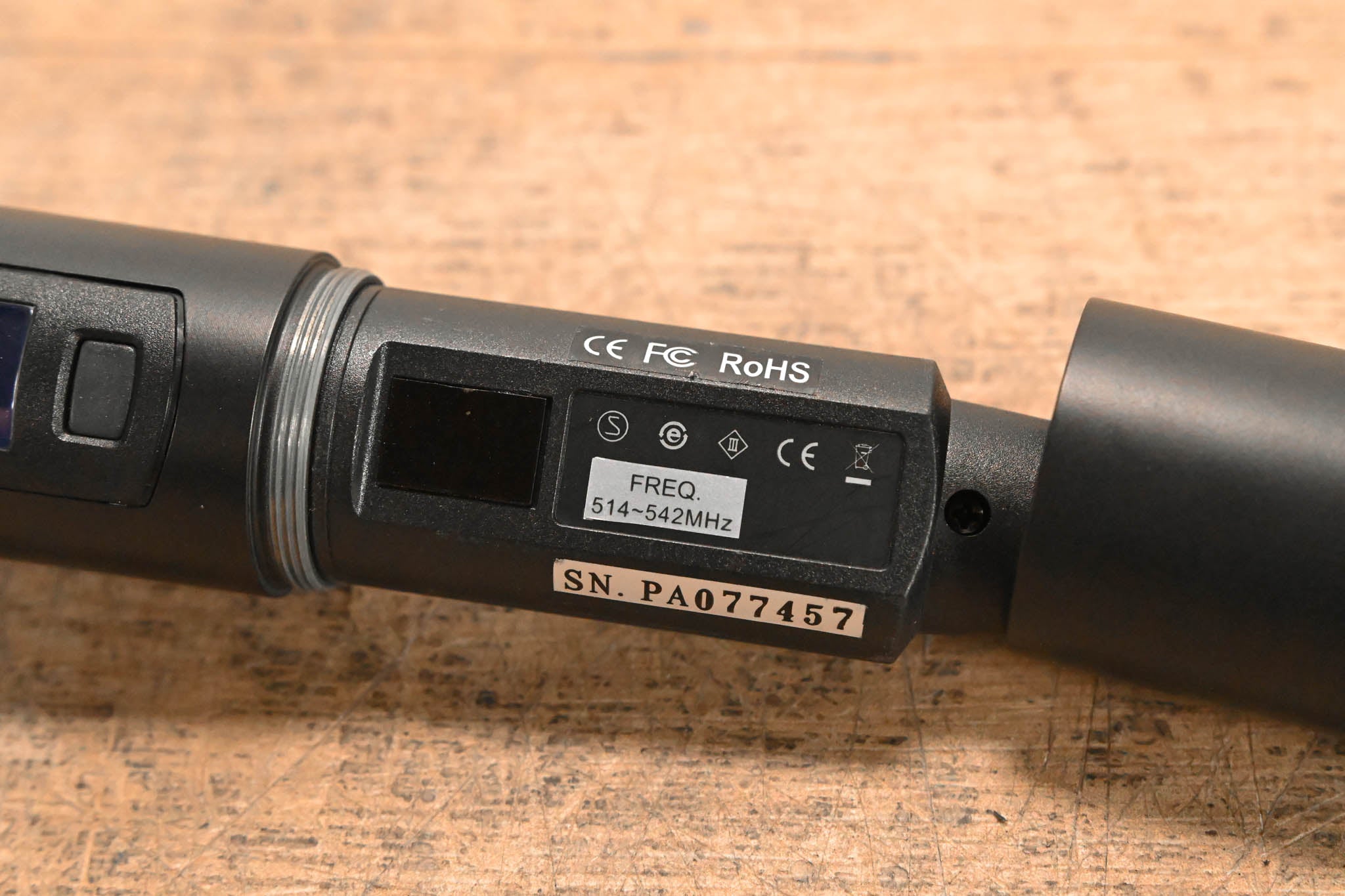 Airwave Technologies U-41 Handheld Transmitter Microphone - 514-542 MHz