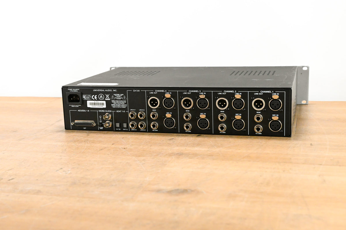 Universal Audio 4-710d 4-Channel Microphone Preamp and Compressor
