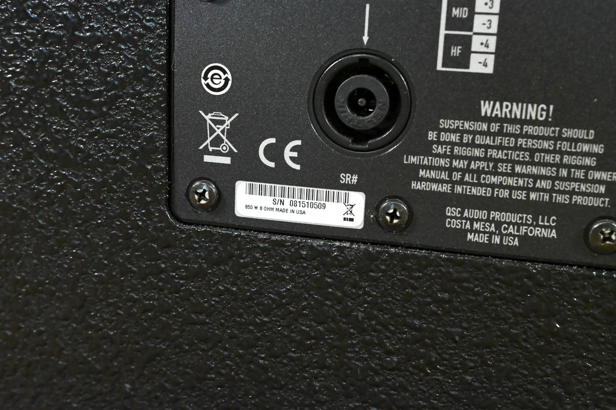 QSC GP118-SW 18" 850W Passive Subwoofer