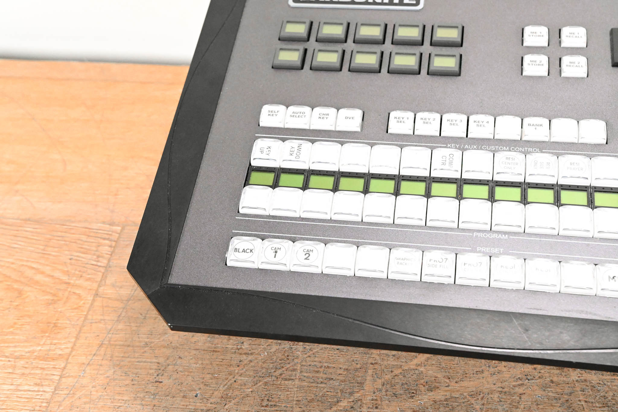 Ross Carbonite 1 M/E Production Switcher with Carbonite 1-A Panel