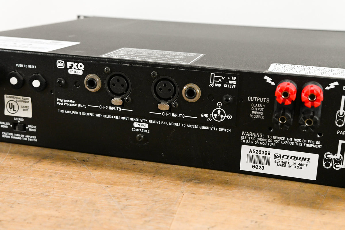 Crown Macro-Tech 2402 2-Channel Power Amplifier