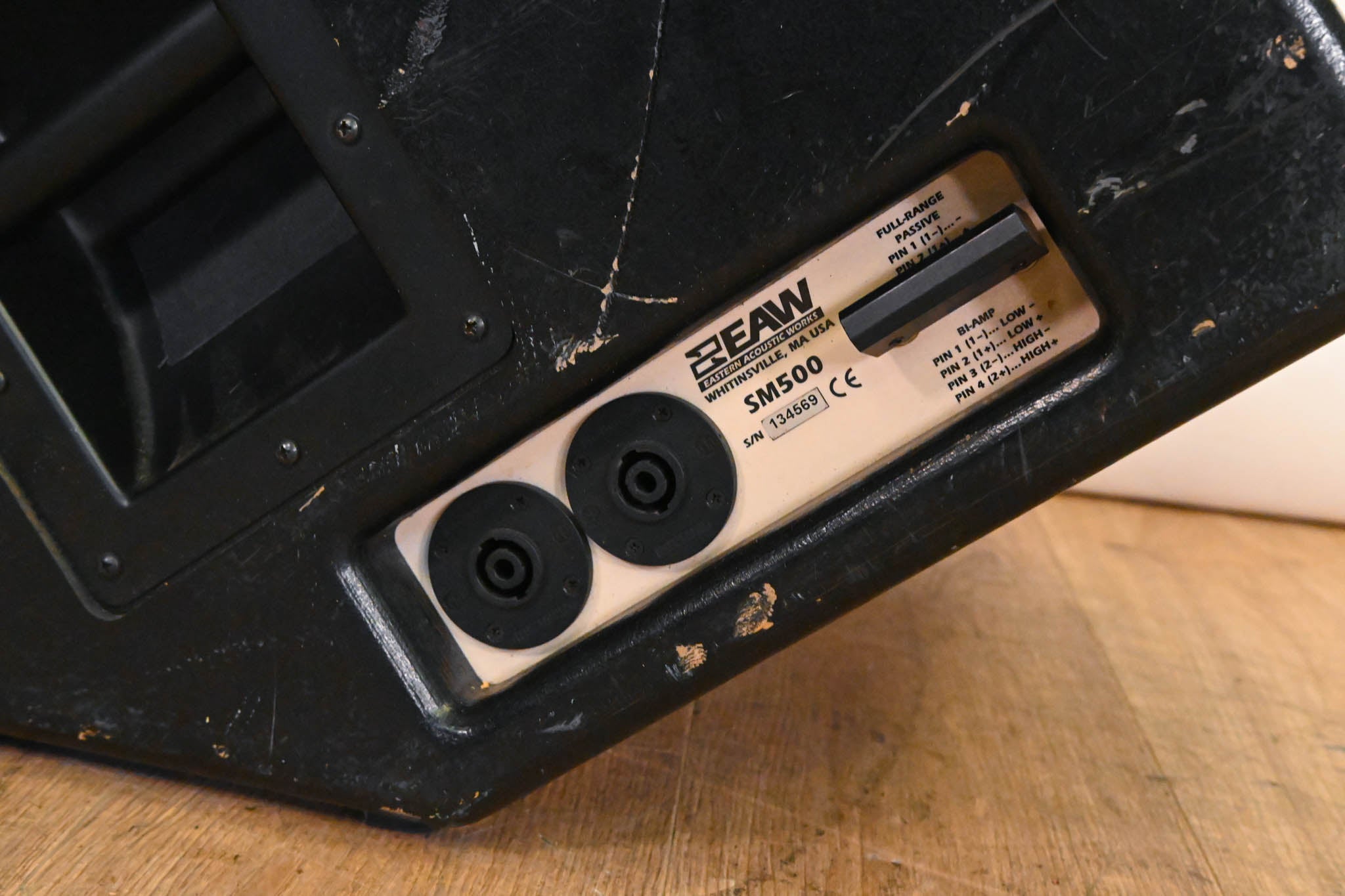 EAW SM500 15" 2-Way Stage Monitor Wedge