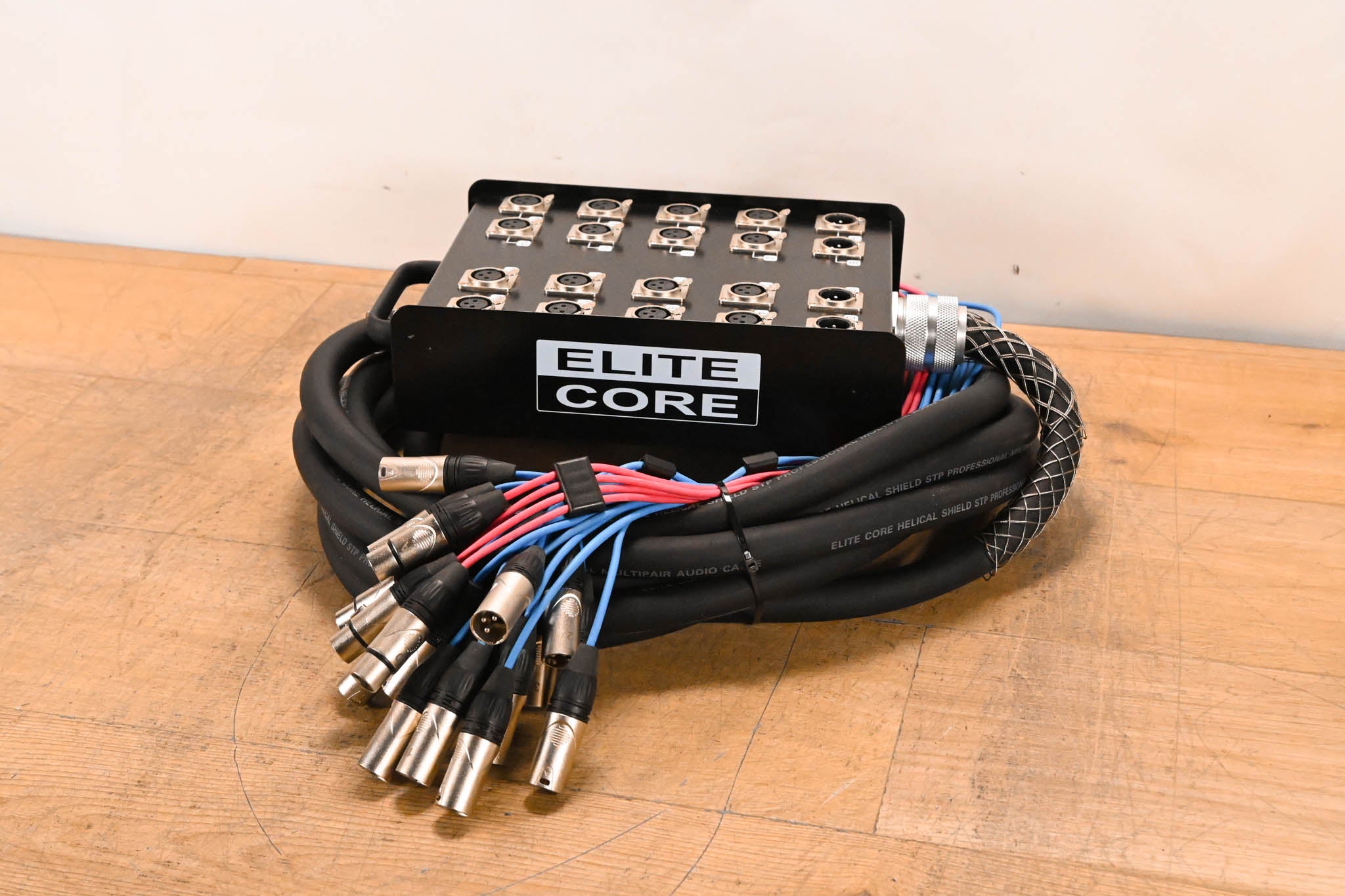 Elite Core 16x4 XLR Stage Snake - 25ft