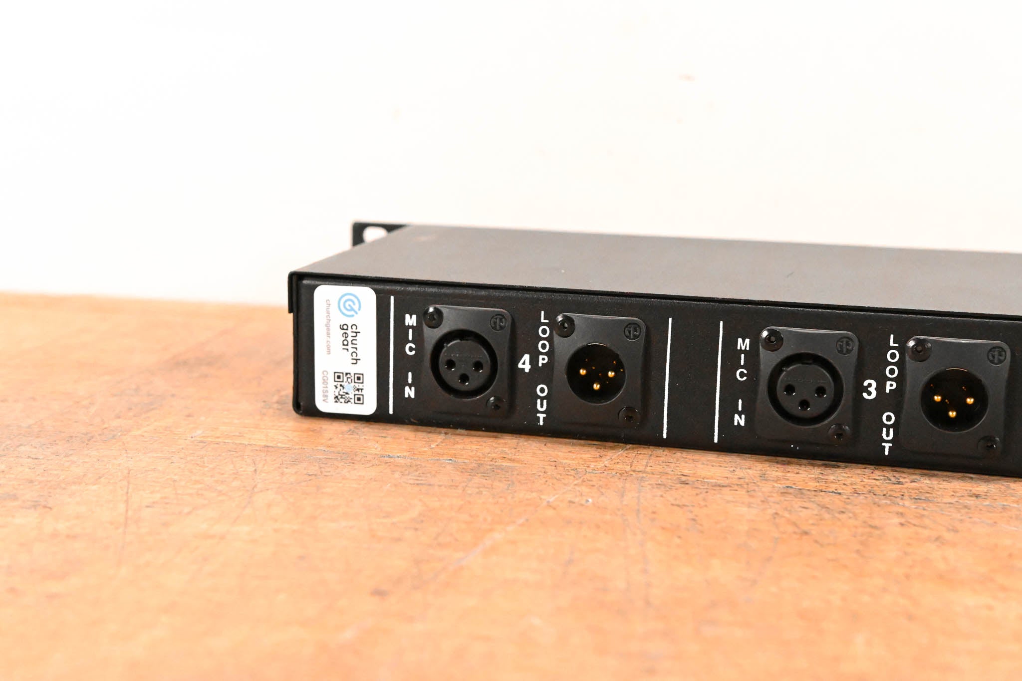 Horizon MS-4 4-Channel Rackmount Mic Splitter