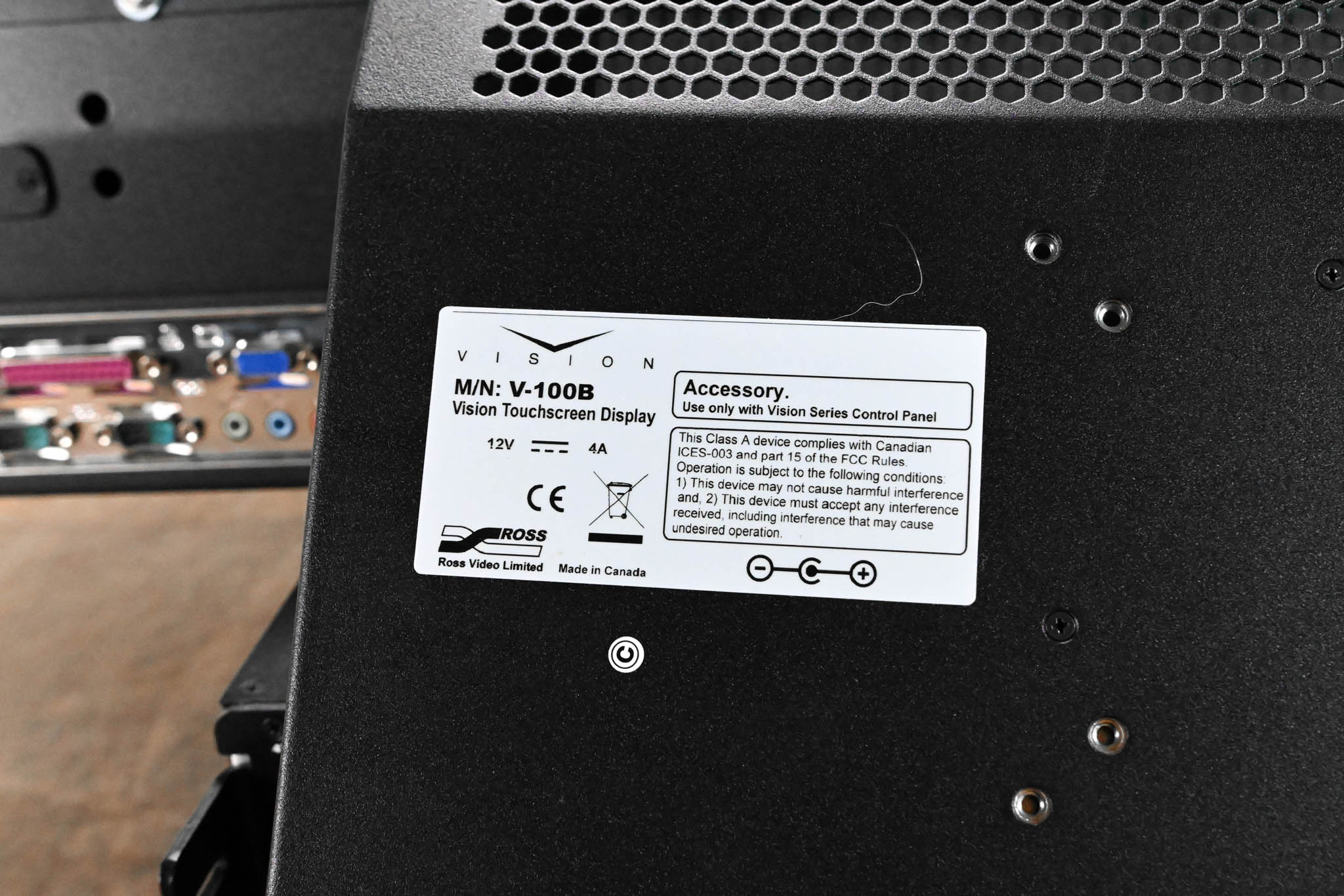 Ross Vision QMD 2 M/E Video Switcher w/ Vision 2M Panel & Touchscreen