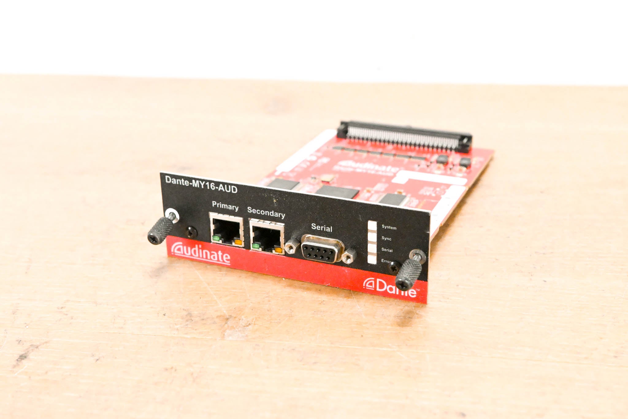 Audinate Dante-MY16-AUD 16-Channel Dante Network I/O Card CG013QD