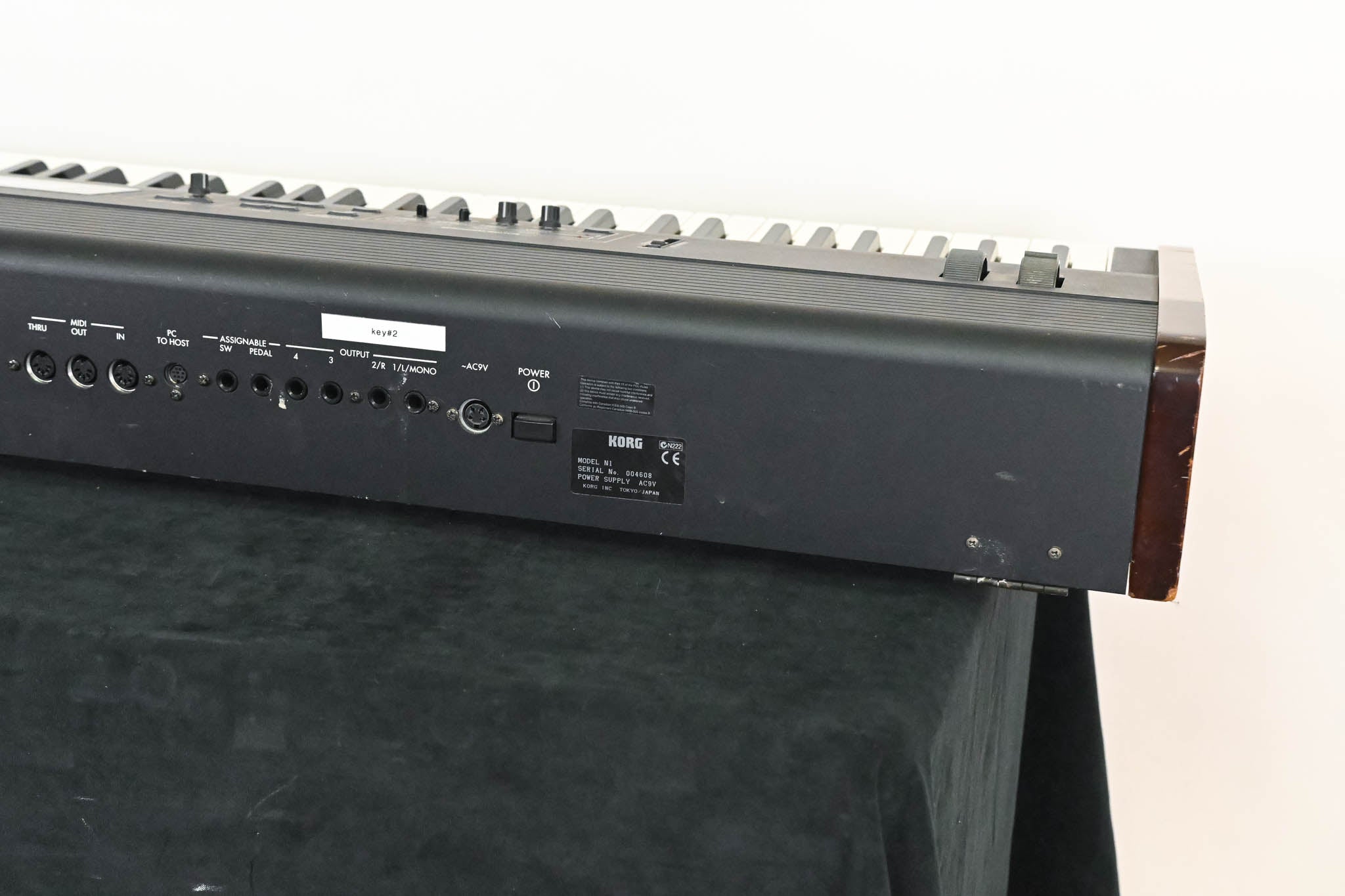 Korg N1 88-Note Weighted-Key Music Synthesizer (NO PSU)