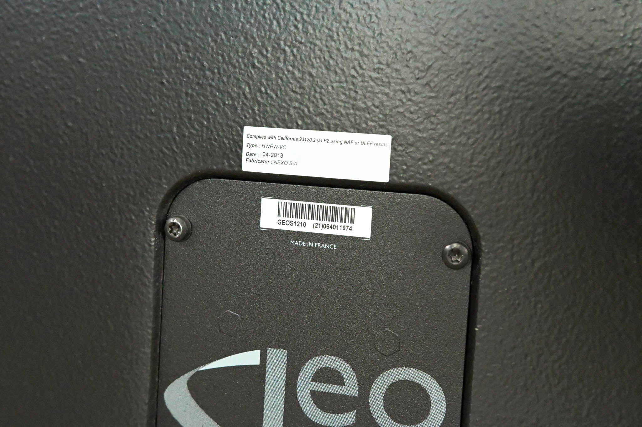 NEXO GEO S1210 2-Way Passive Loudspeaker (PAIR)