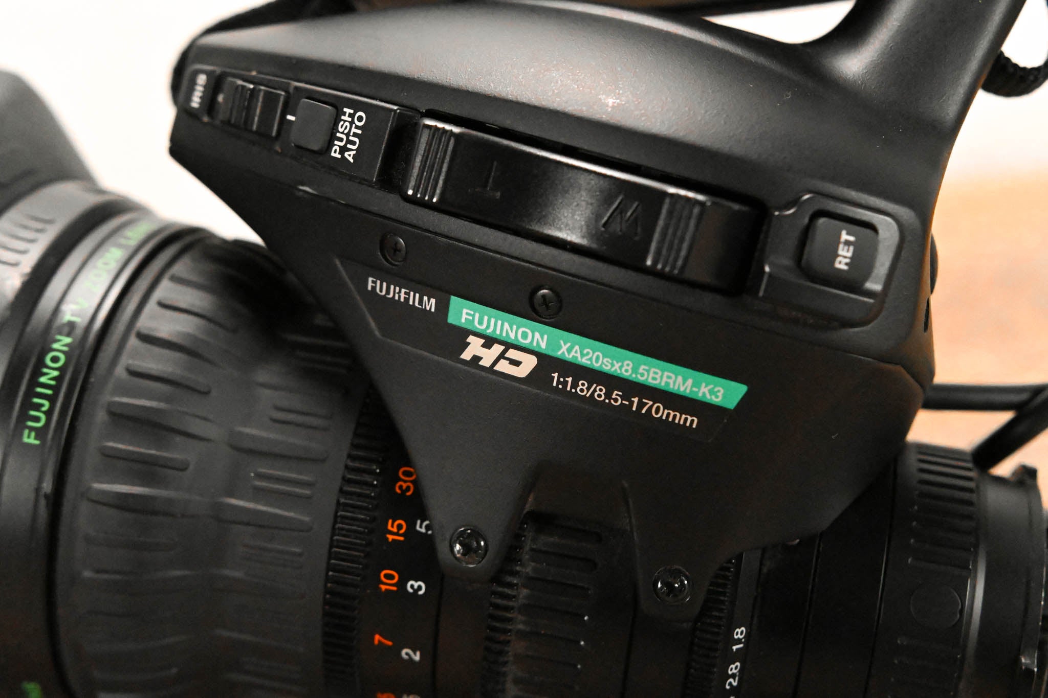 Fujinon XA20sx8.5BRM-K3 2/3" ENG Lens - 1:1.8/8.5-170mm