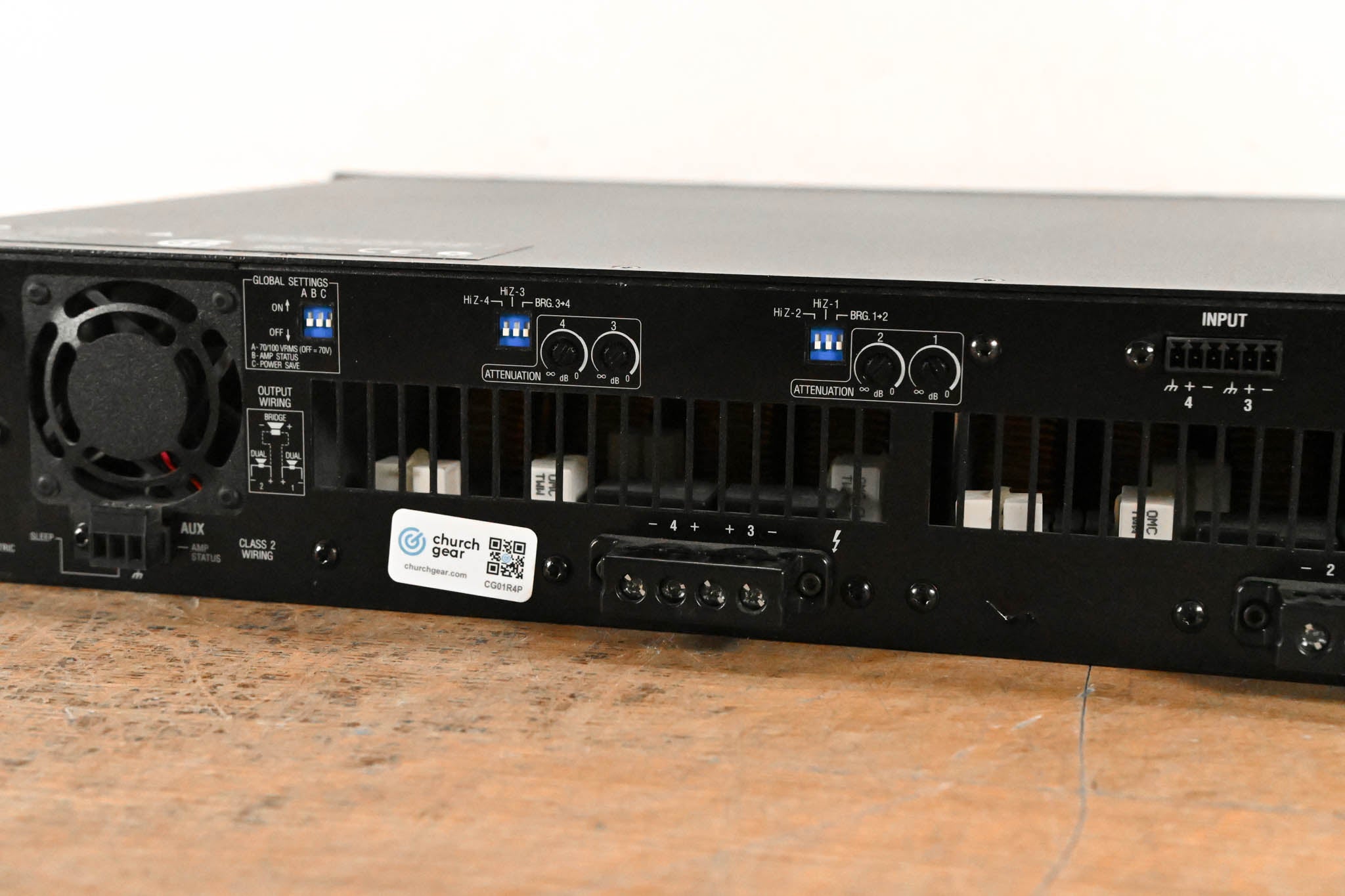 Crown DCi 4|1250 Four-Channel Power Amplifier