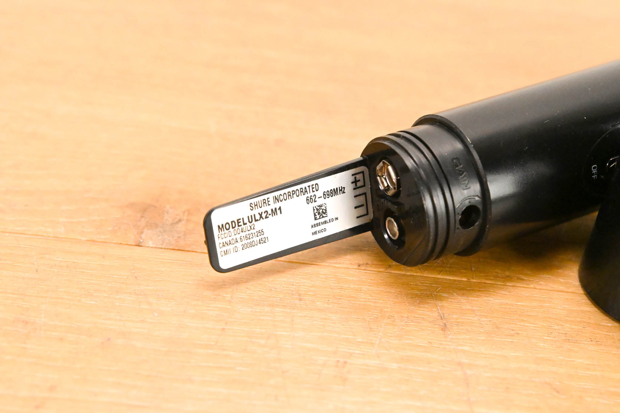 Shure ULXP24/BETA87A Handheld Wireless System - M1 Band NO POWER SUPPLY