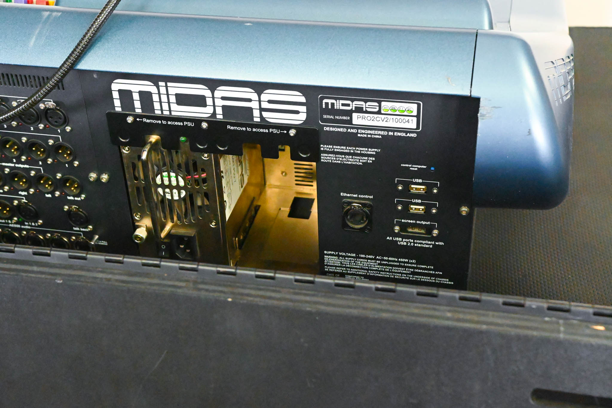 Midas PRO2C Live Digital Audio Mixing Console with Road Case