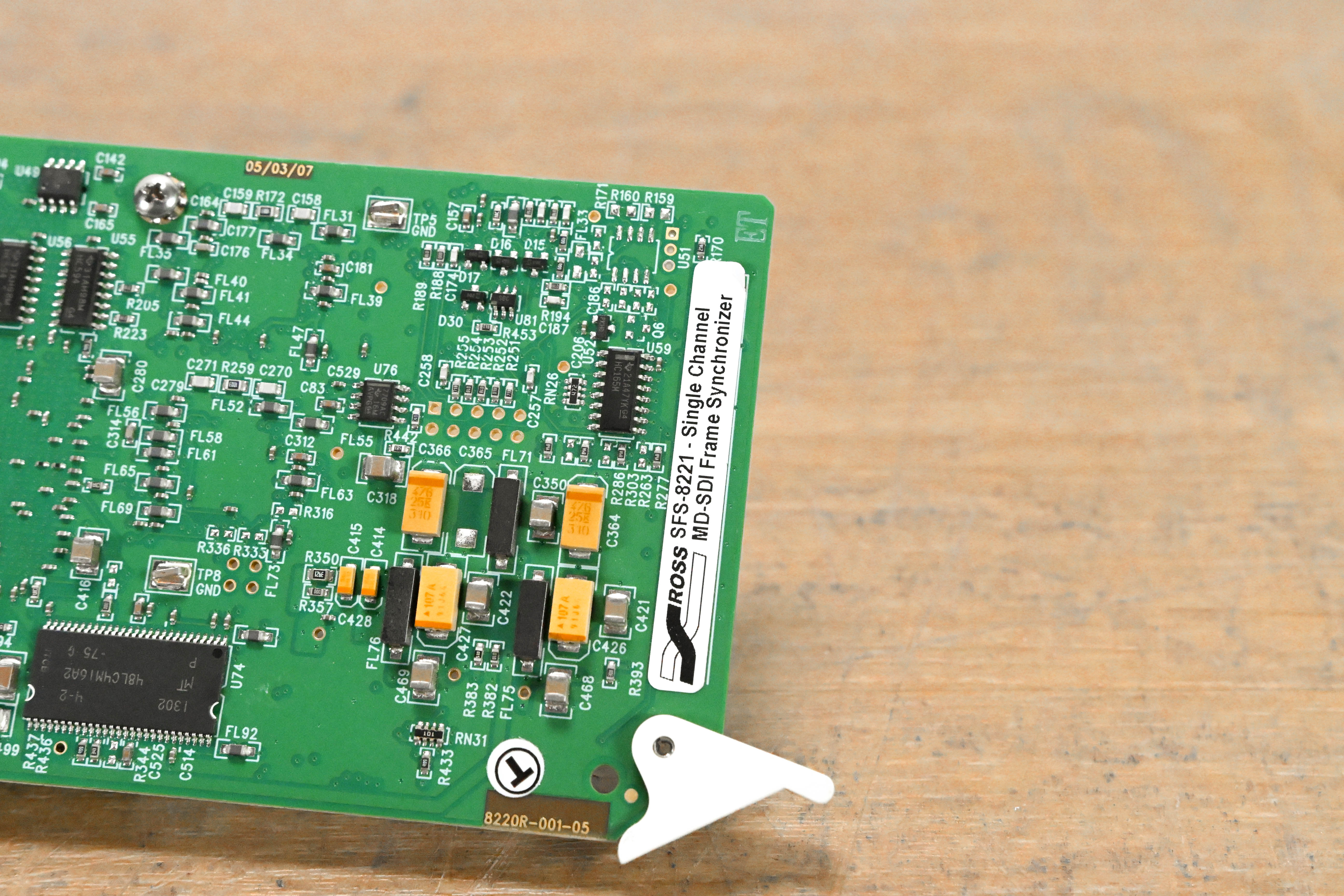 Ross SFS-8221 Single Channel MD-SDI Frame Synchronizer
