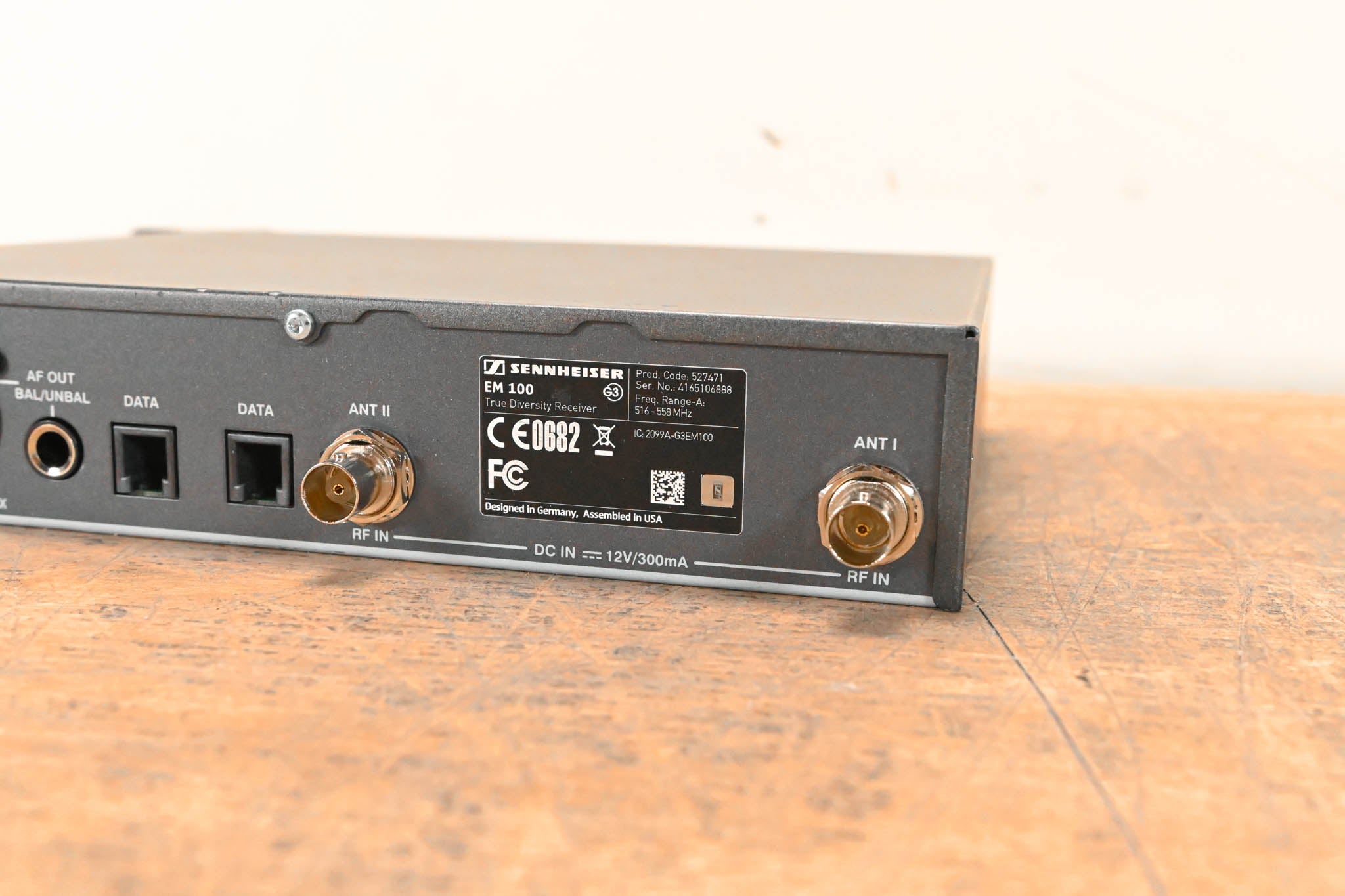 Sennheiser ew 100 G3 Bodypack Wireless System - A Range NO POWER SUPPLY