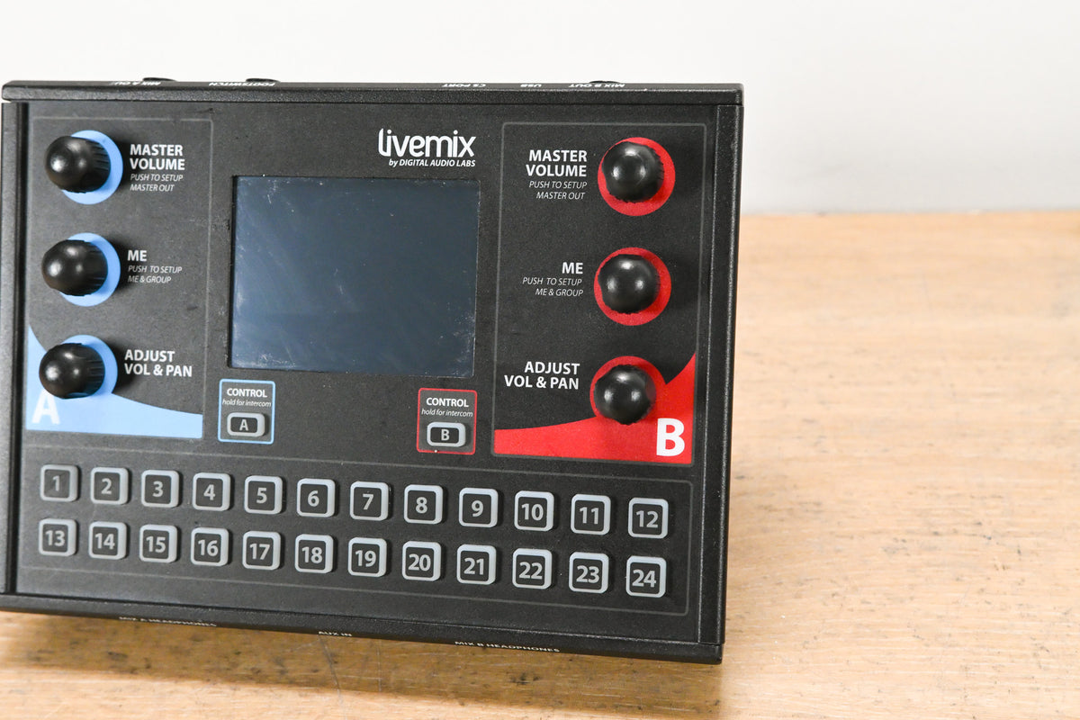 Digital Audio Labs LiveMix CS-DUO Personal Monitor Mixer