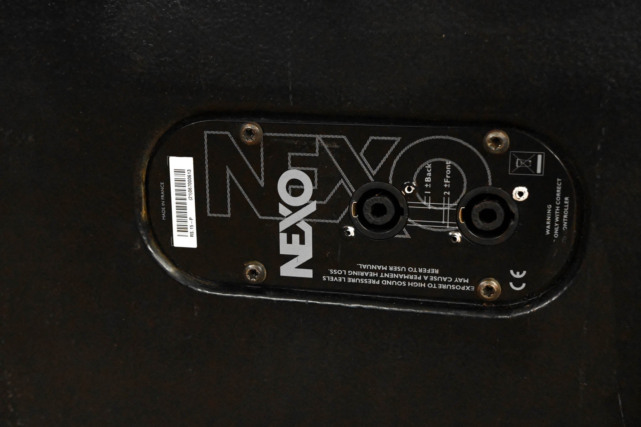 NEXO RS 15-P Dual 15" Passive Subwoofer